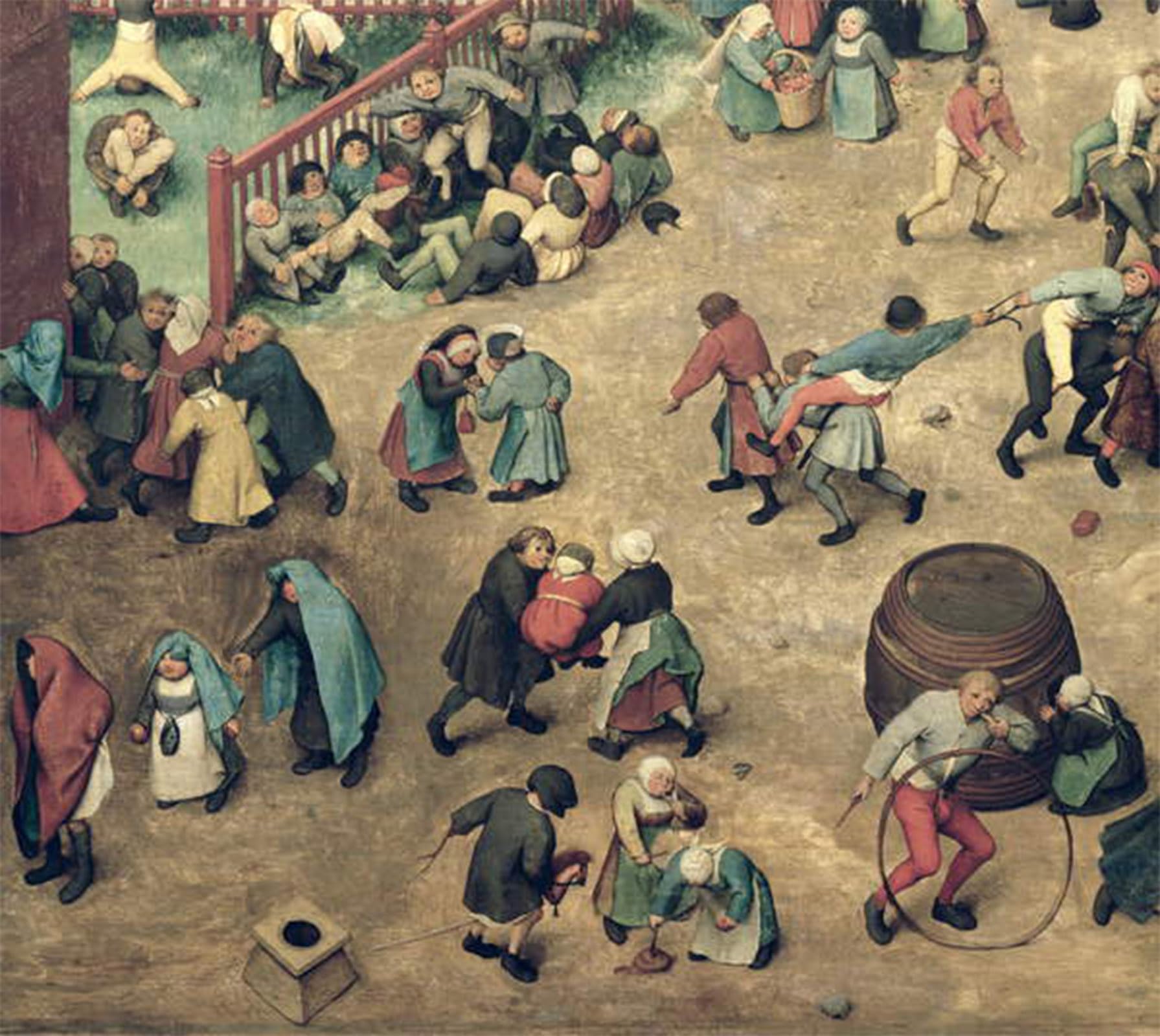 ARTXLXXBN Famous Prints Artwork Pictures Poster Painting Art Children's by Pieter Bruegel the Elder Artwork Landscape Pictures for Home Decor 60x90cm