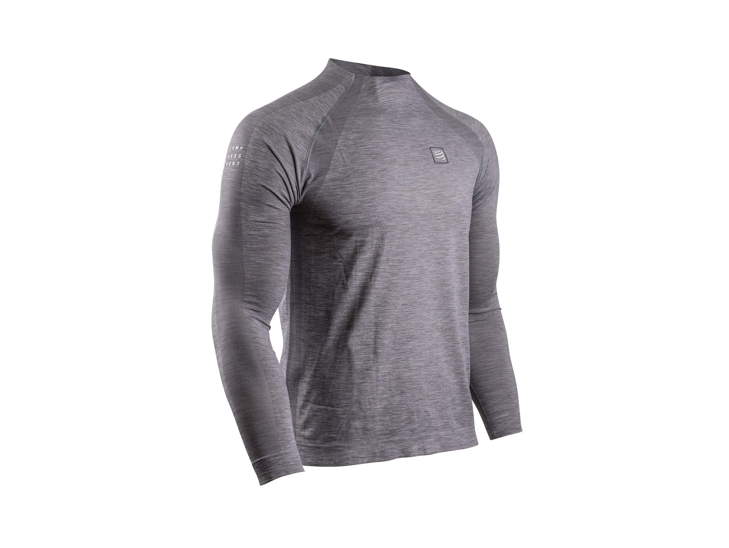 Compressport Unisex Training Tshirt Ls Camiseta Running Manga Larga (Pack of 1)