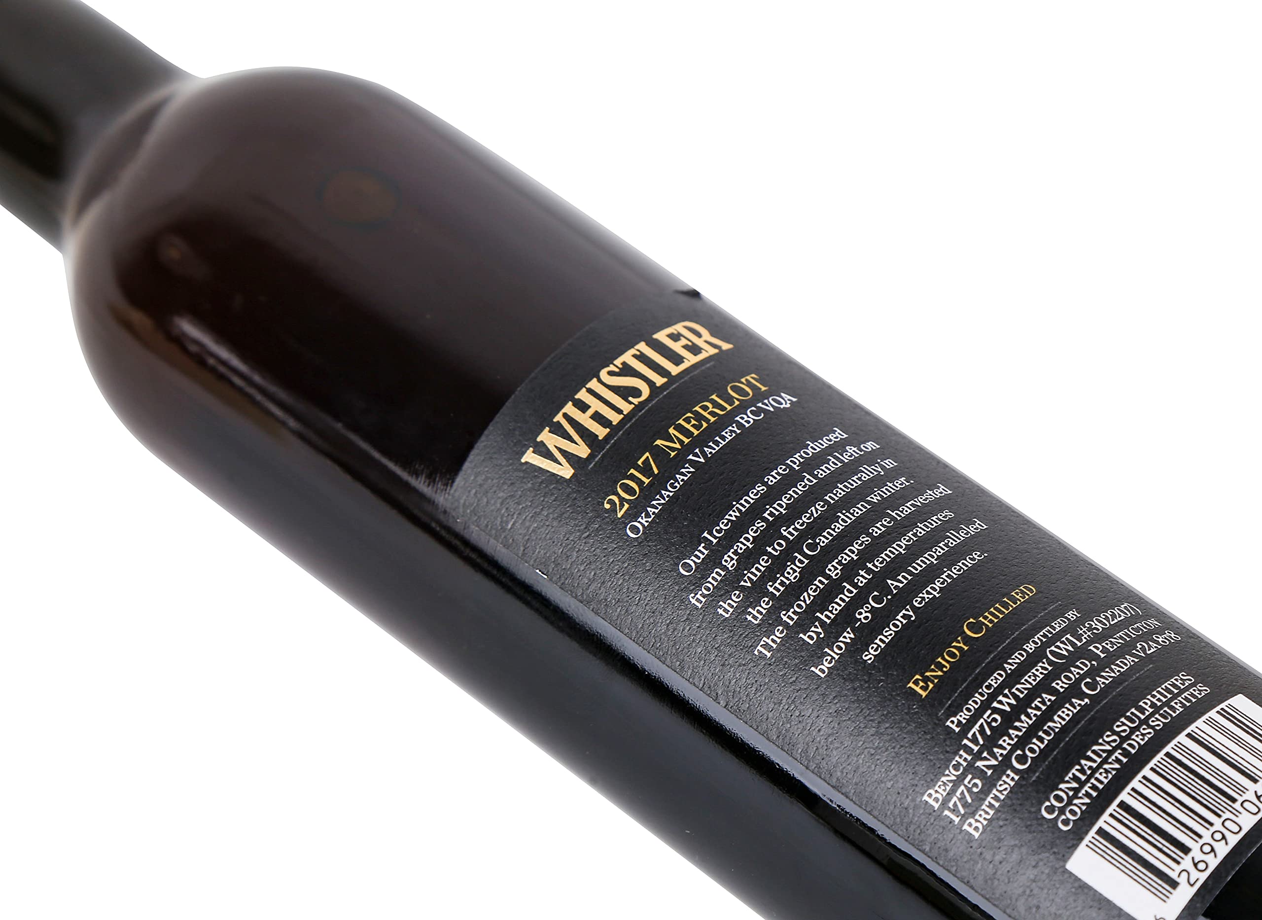 Whistler 2017 Merlot Icewine 37.5 cl (13.6% ABV), Canadian Ice
