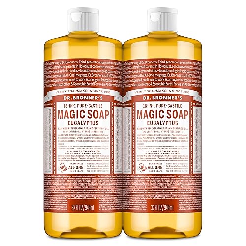 Dr Bronner Jabón líquido de aceite de almendras