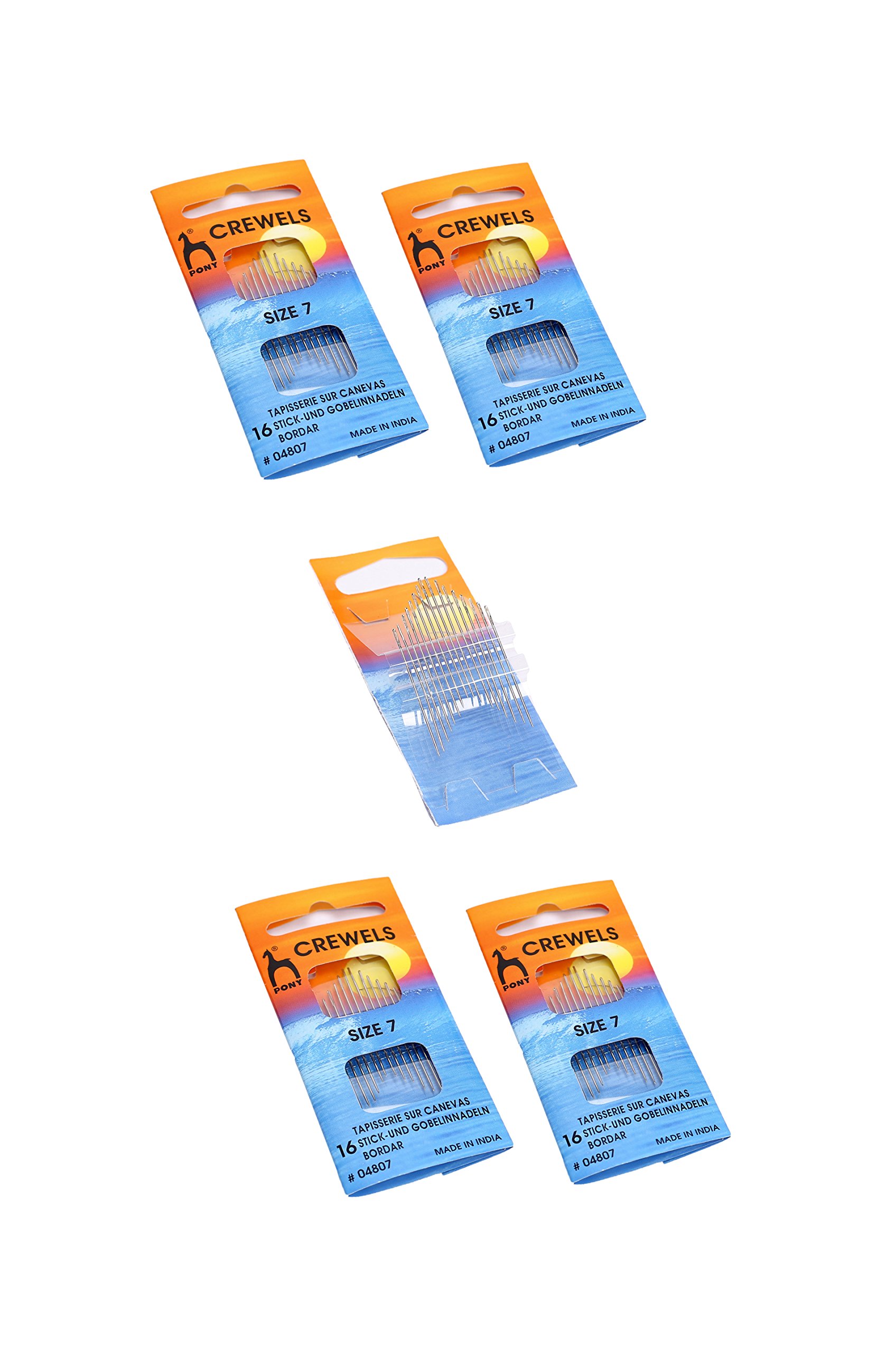 Vardhman Pony No 7 Long Point Needles - Pack of 80-image-46