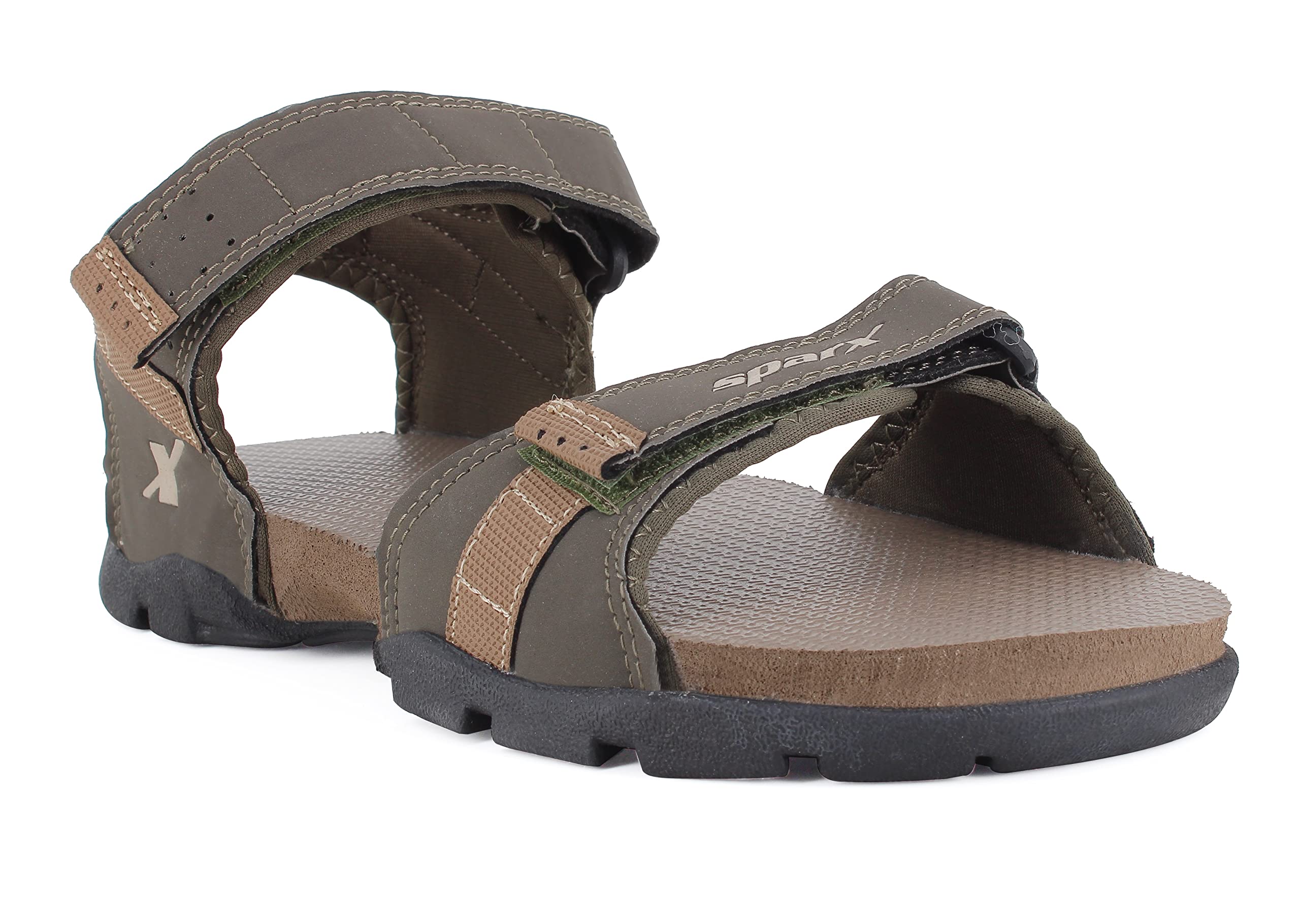 SPARX Men SS-109 Olive Camel Floater Sandals (Size - 9) (B0C5T7QWX5) Amazon Price History, Amazon Price Tracker