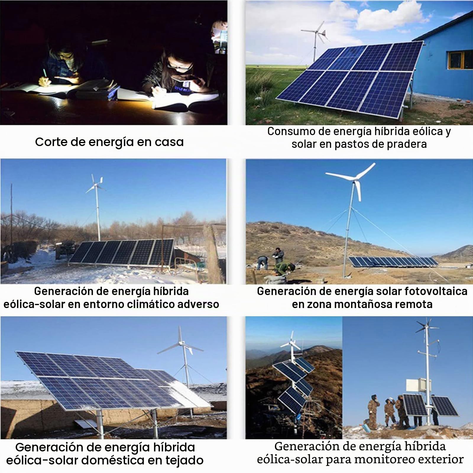 Controlador de Carga híbrido eólico y Solar de 20000 W, regulador complementario eólico y Solar, Carga de Refuerzo Mppt, Panel Solar de turbina eólica,48V