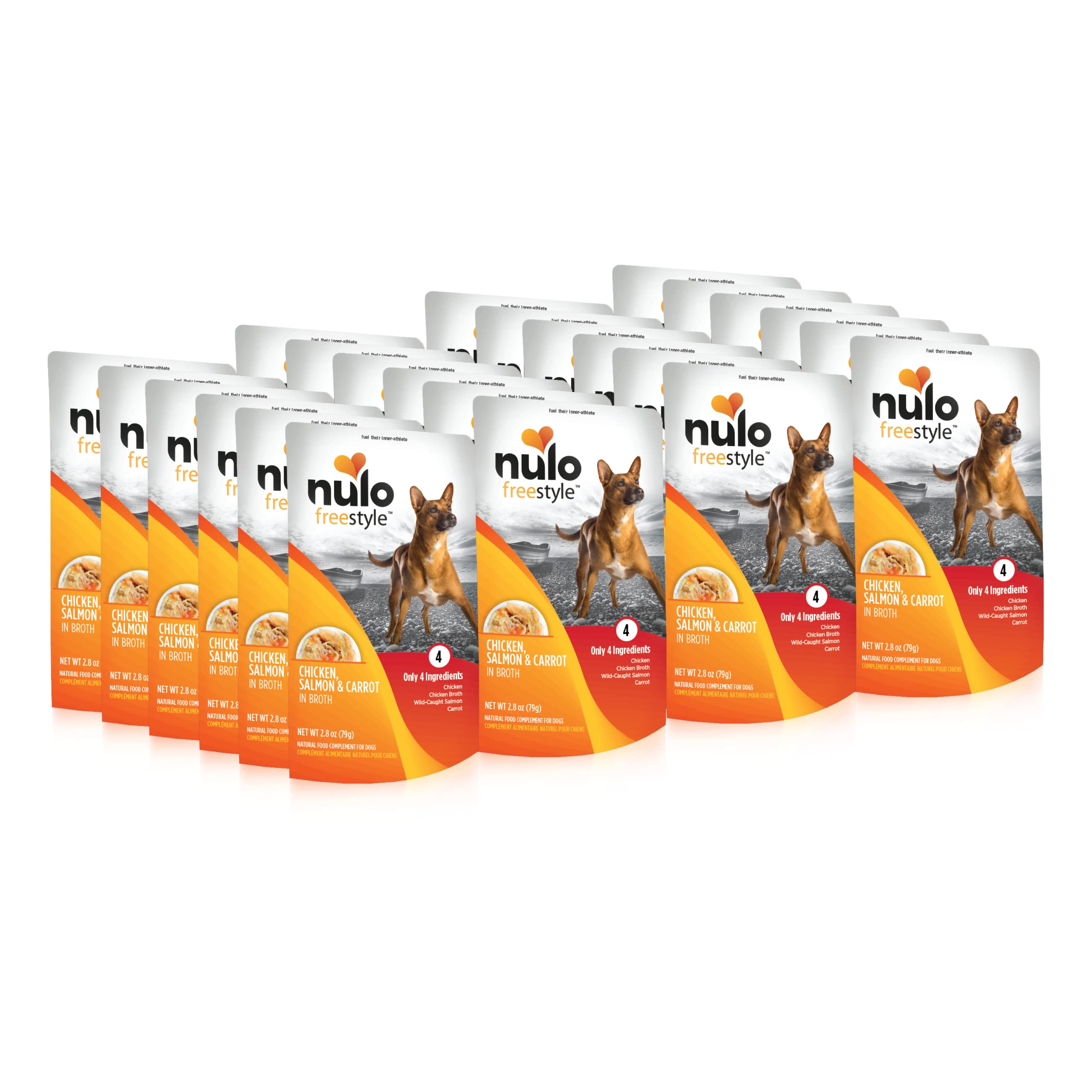 EXP. APR 26,25 Nulo Freestyle Puppy & Dog Wet Dog Food Topper, Premium