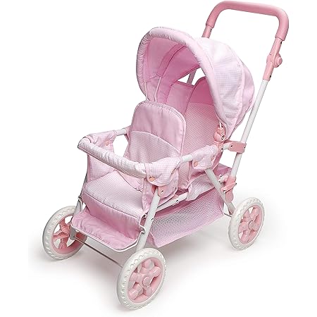 malibu double doll stroller