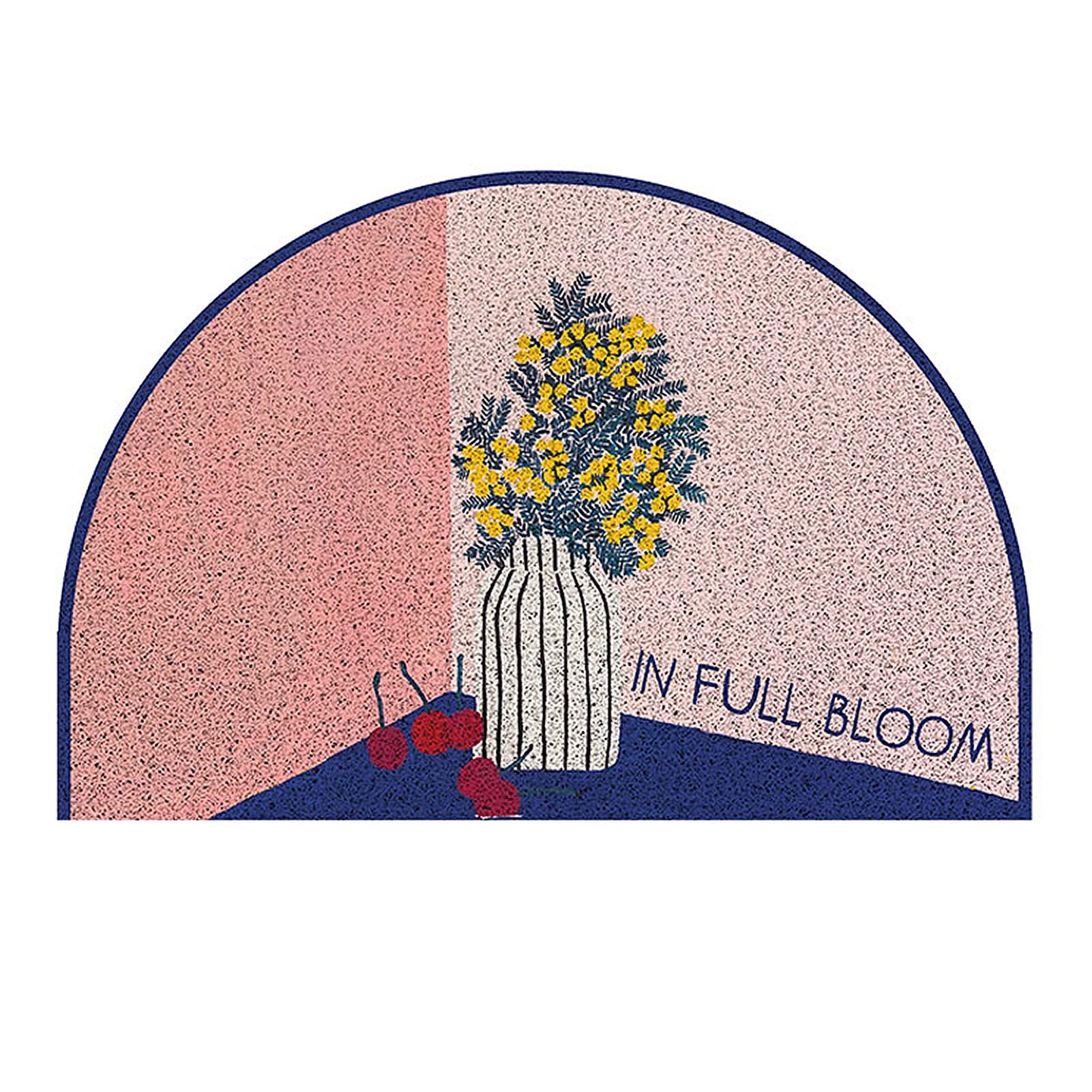 Tapis de bienvenue vert 45x75 cm résolvant les sols glissants