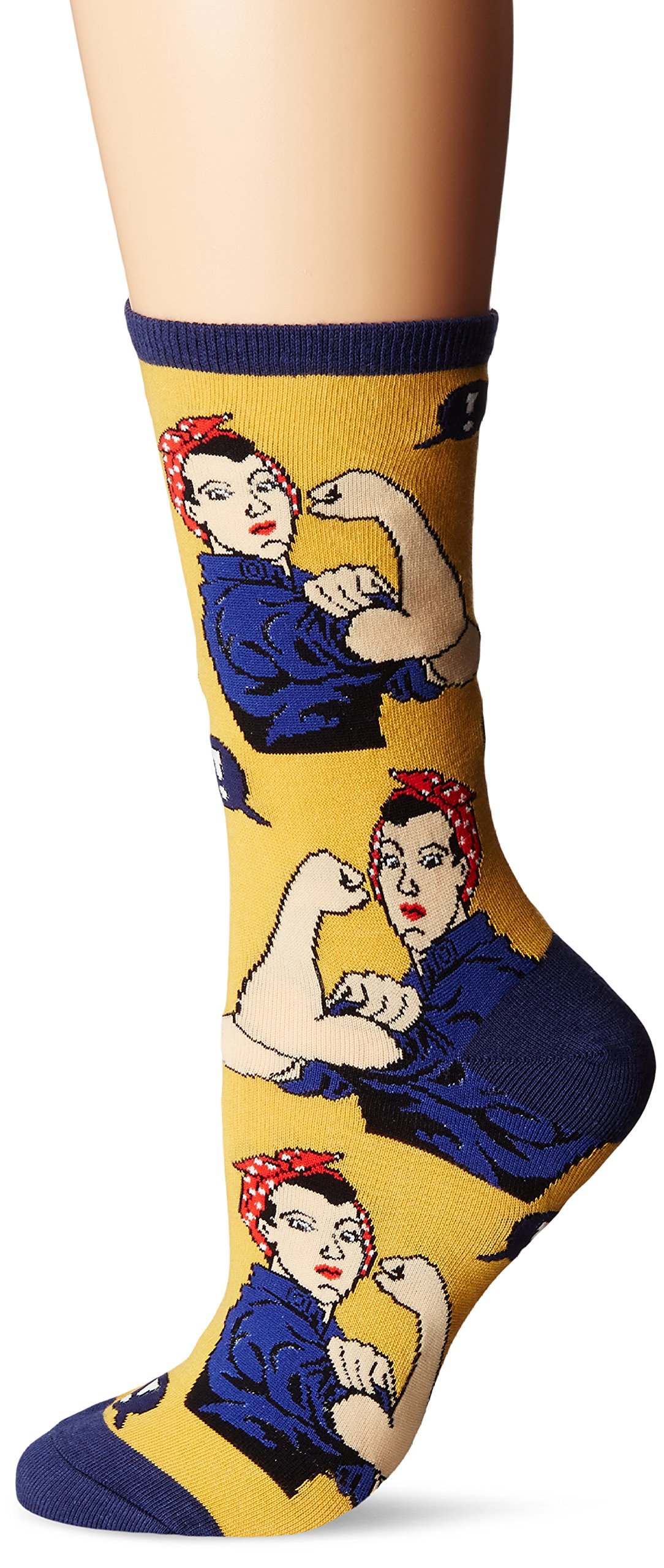 Socksmith Women's Rosie Socks, Yellow (Yellow Yellow), One Size (Manufacturer Size: U.S. 5-10.5)