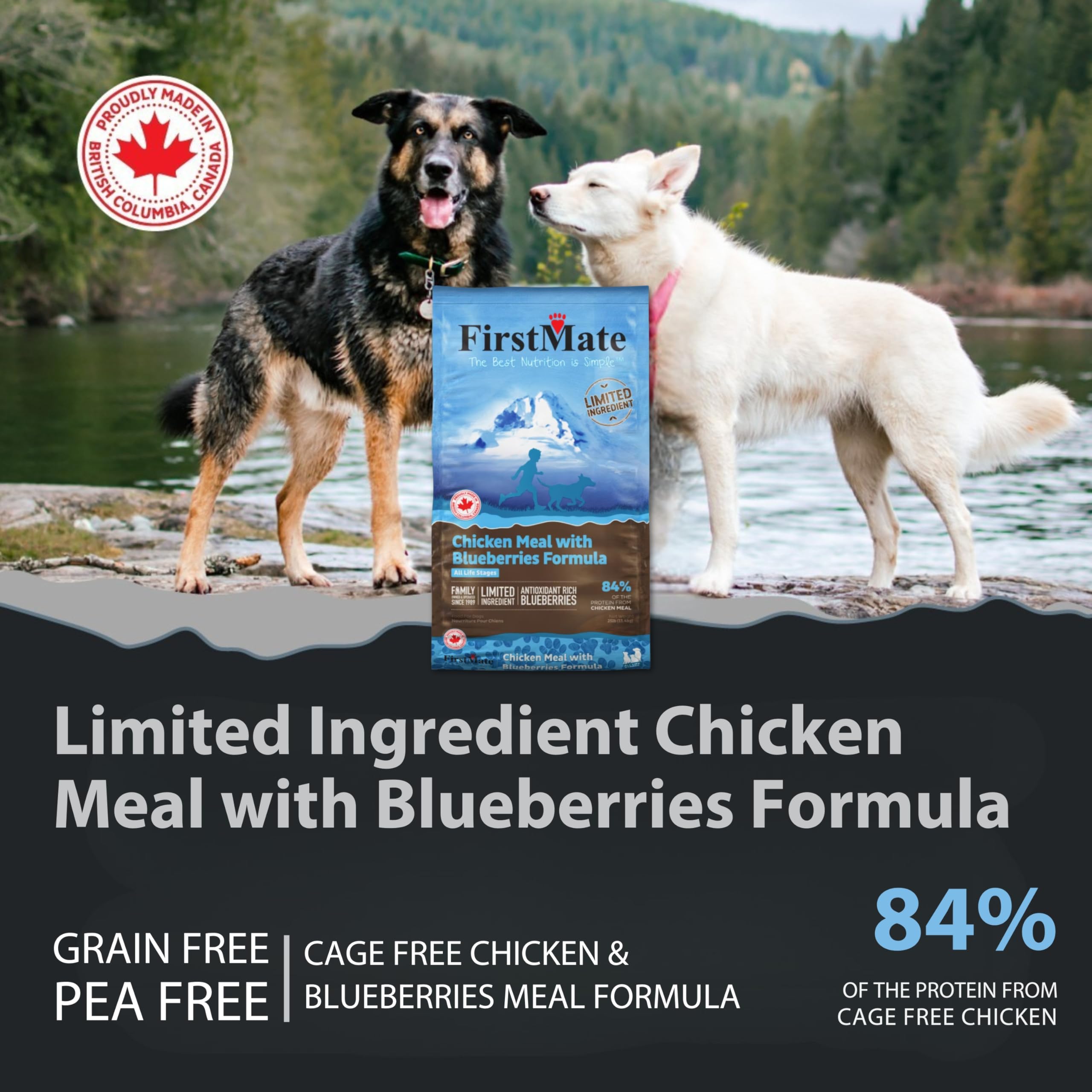 First Mate - Chicken & Blueberries 6,6kg