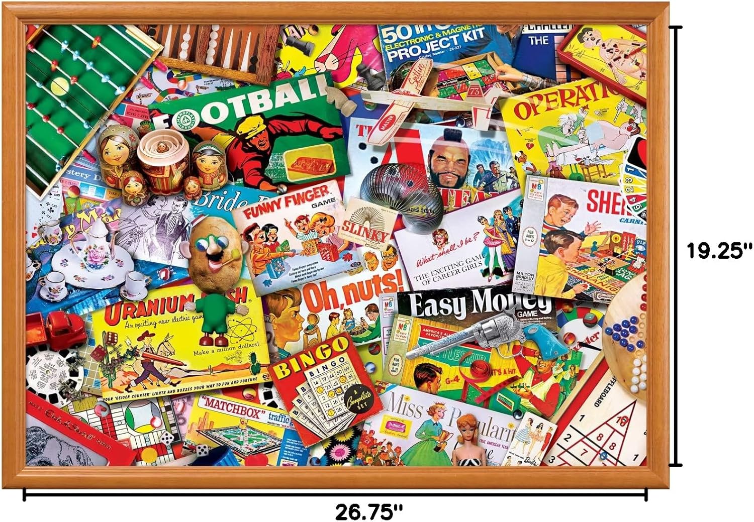 MasterPieces - 1000 Piece Jigsaw Puzzle, Family Game Night, Fun for Adults, Family, Kids, Non-Glare Finish, 19.25" x 26.75"