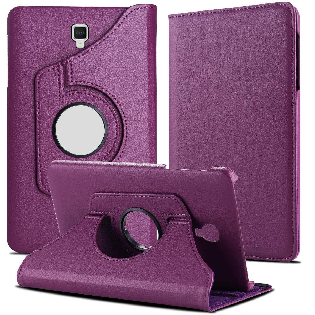 Samsung Galaxy Tab A 10.5 Inch 360 Degree Rotating Stand Protective Case Cover for Samsung Galaxy TAB A 10.5" inch 2018 SM-T595 / T590 (Purple)-picture-27