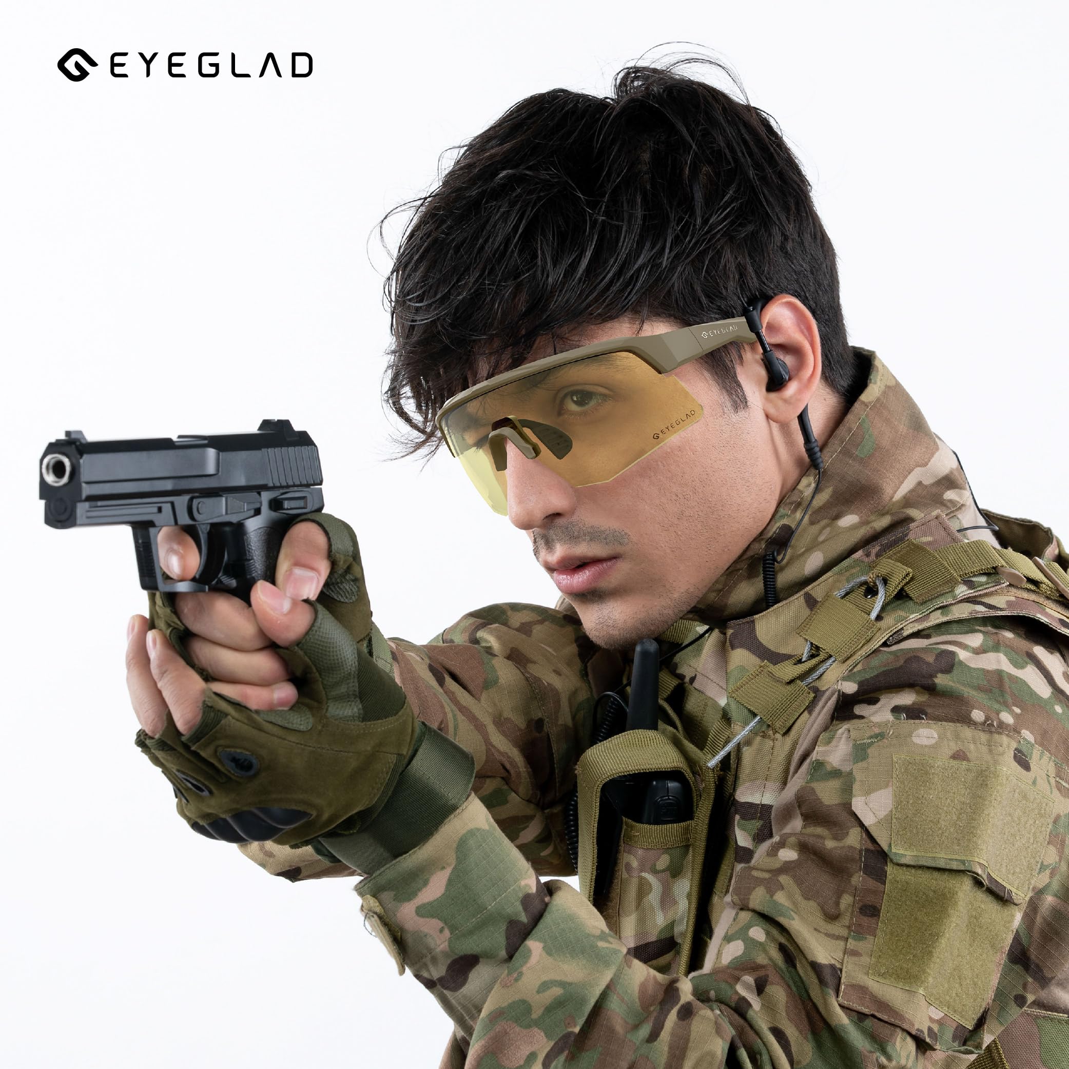FORTIX Powersports - Gafas de seguridad protectoras HD de alto contraste UV400