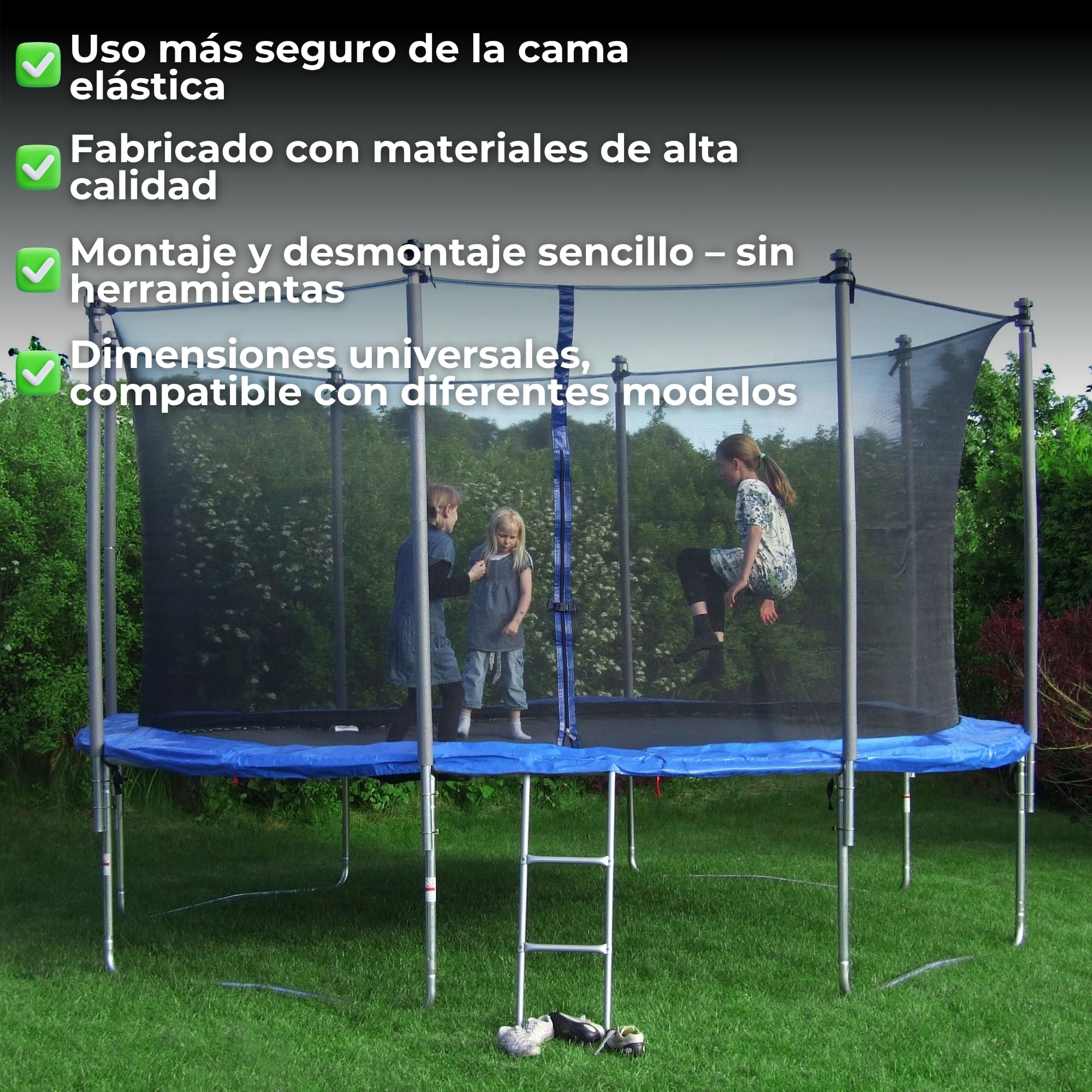 SPRINGOS Cantos Acolchados Cantos Recambios para Camas elásticas