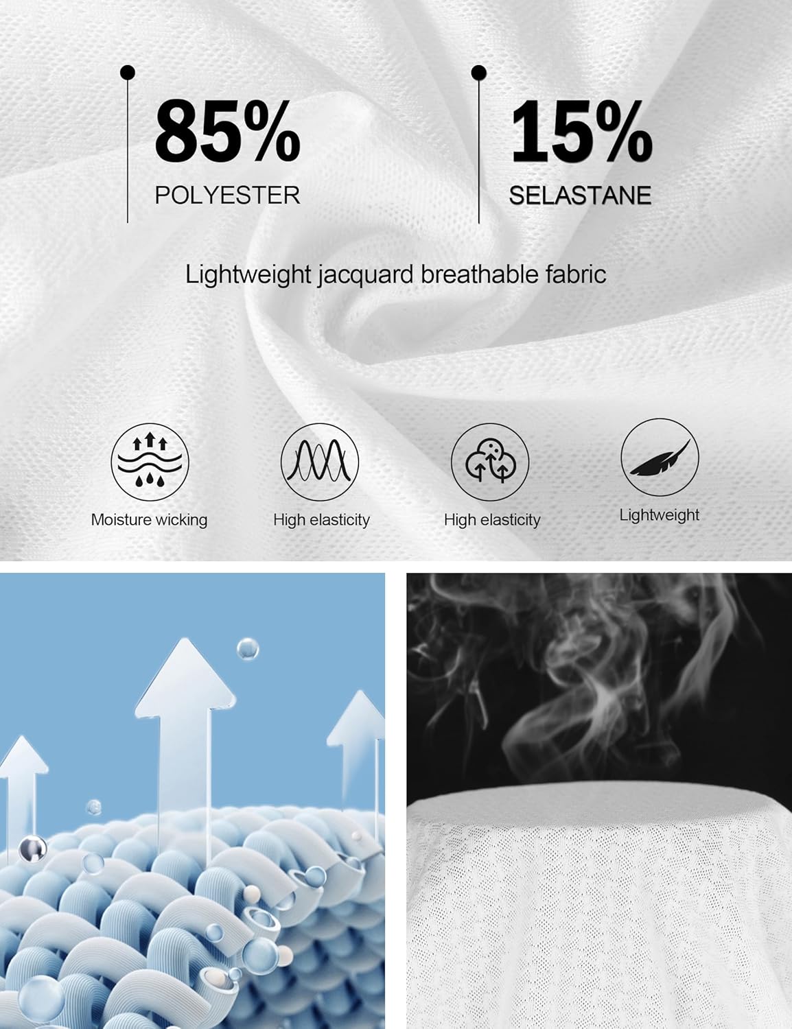 LAMEDA Men's Cycling Jersey Long Sleeves with 3 Rear Pockets Quick Dry Breathable Bicycle Jersey - Image 5