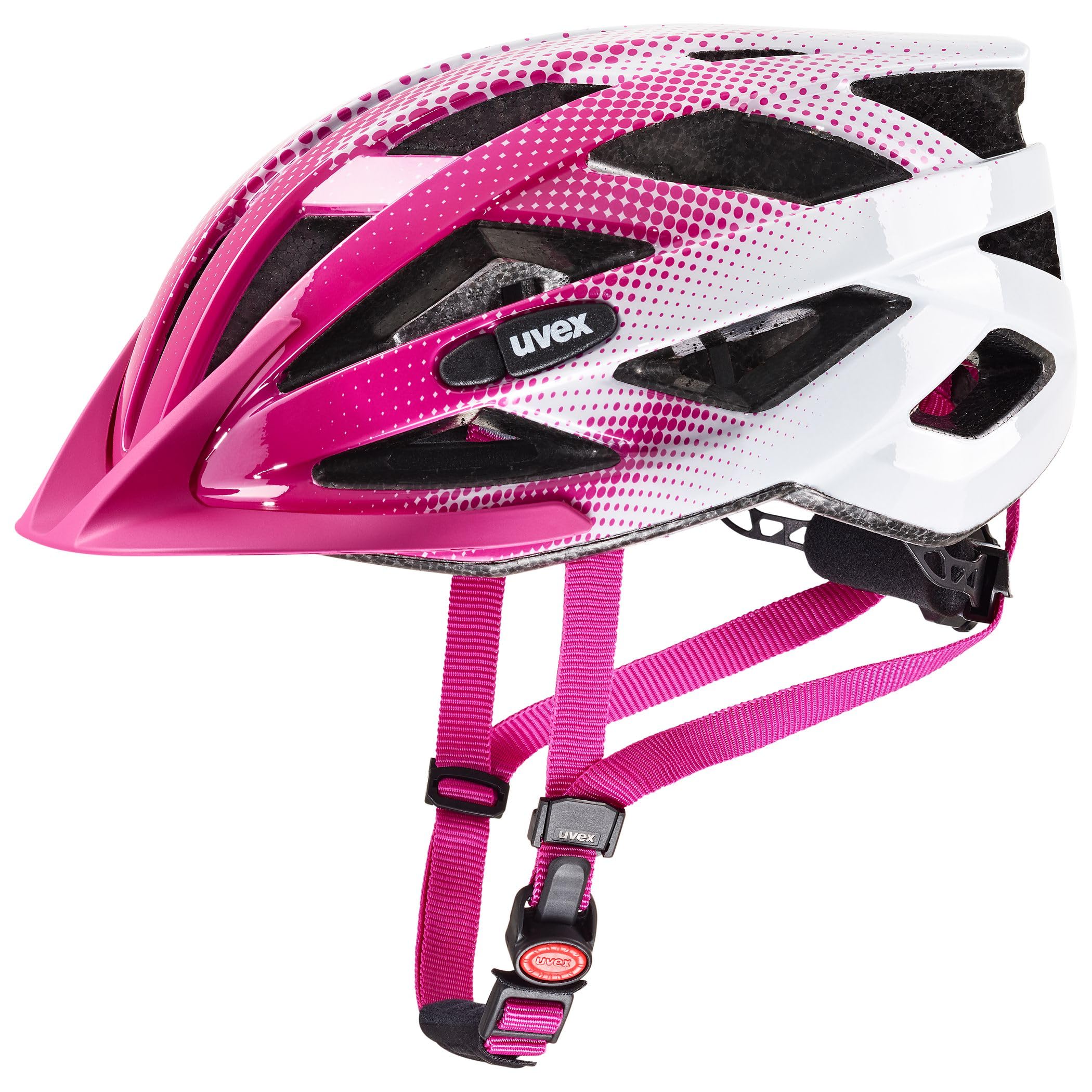 uvex air Wing, Casque de vélo, Adulte Unisexe, Pink-White, 56-60 cm