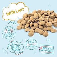 Vista 65 de Charlee Bear - Premios Original Crunch naturales para perro, hecho en los Estados Unidos, golosinas bajas en calorías para entrenar o premiar.