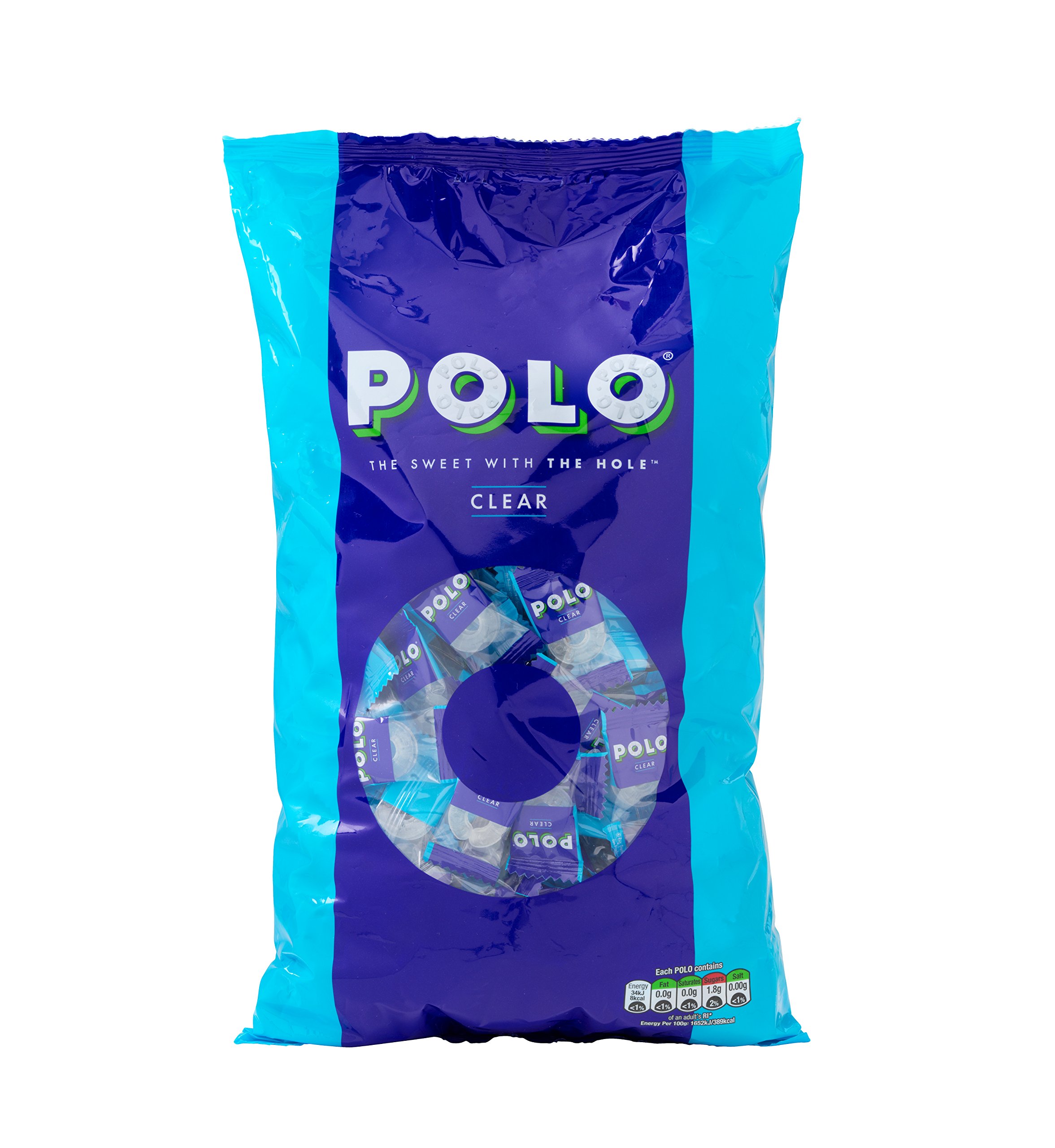 Buy Polo Clear Mint Individually Wrapped Sweets, 660 g Online at