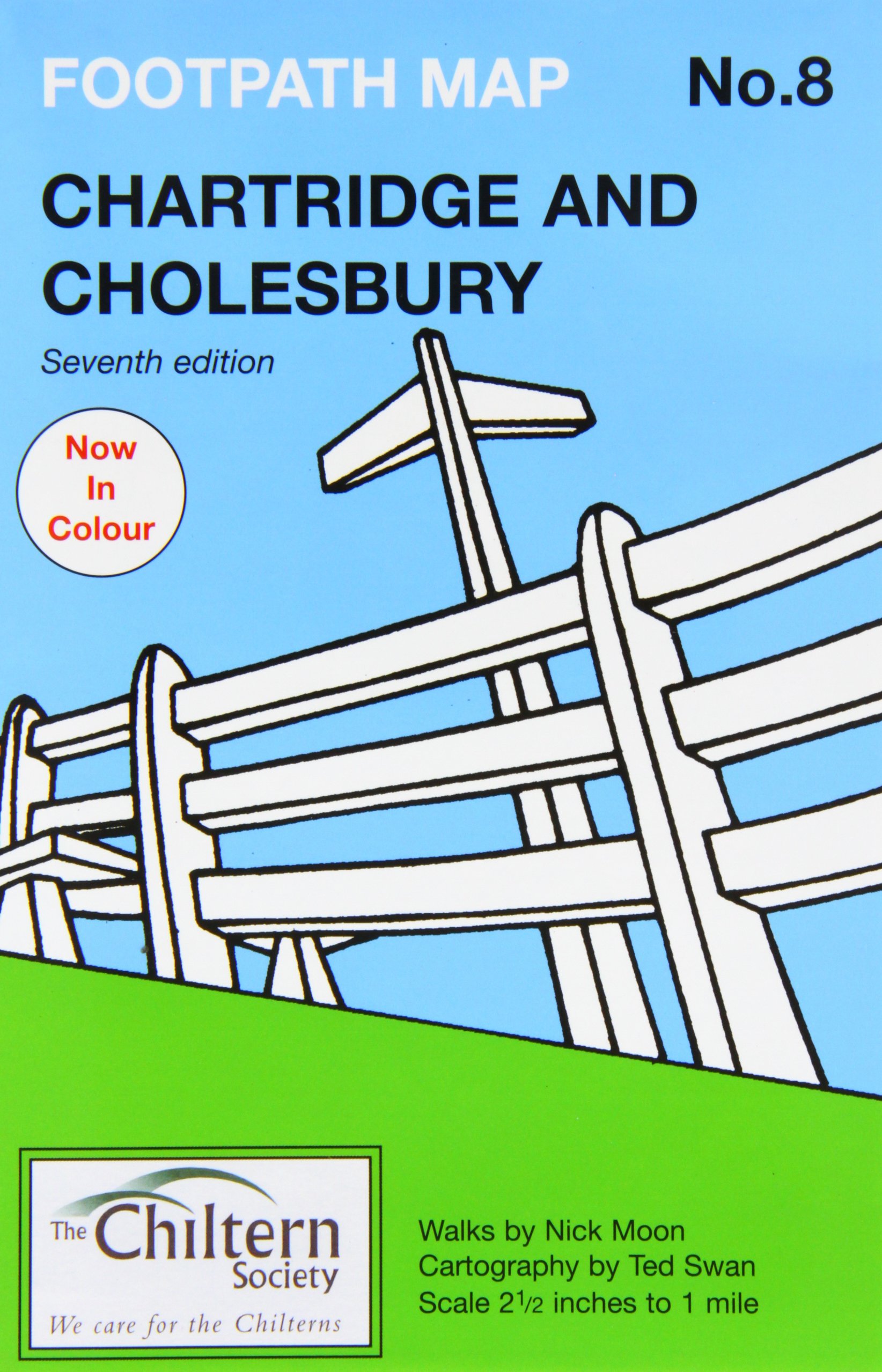 Chiltern Society Footpath Map No. 8 - Chartridge and... - Free Tracked Delivery