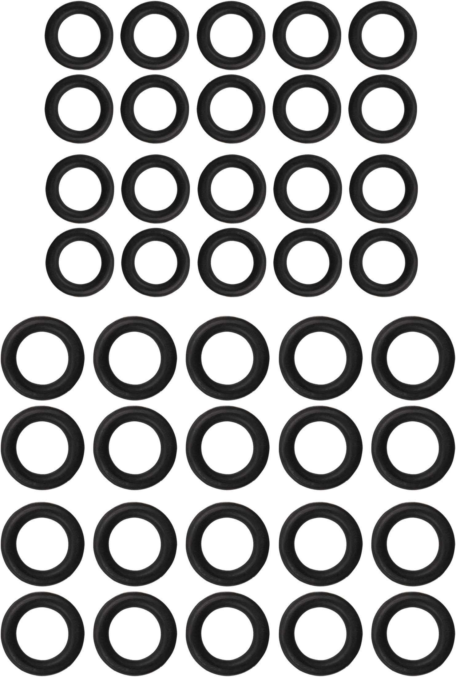 Confezione da 50 O-ring per idropulitrice elettrica tubo 1/4 3 Confezione da 50 O-ring per idropulitrice elettrica tubo 1/4 3