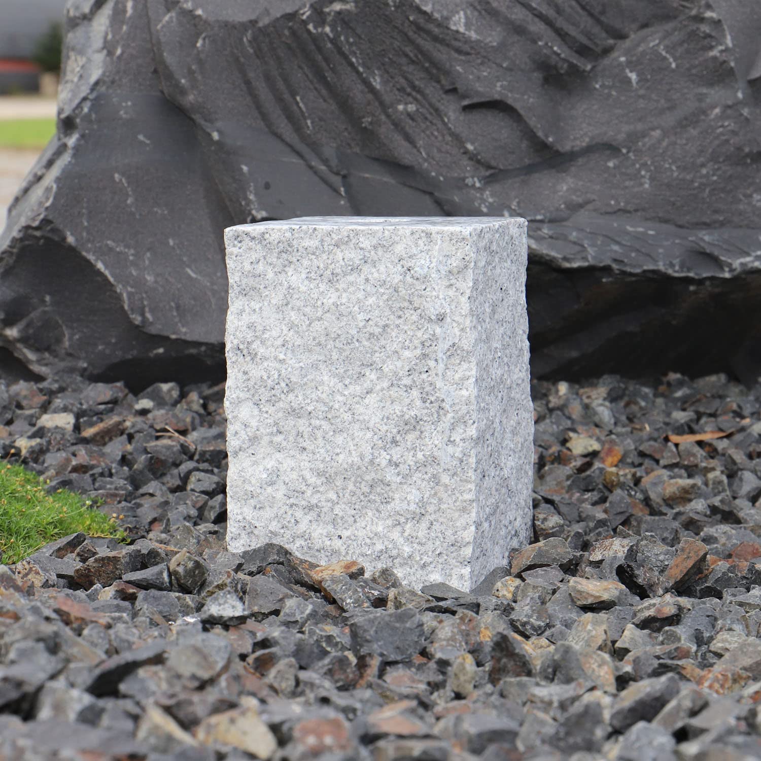 CLGarden Quellstein 20cm Granitsäule Garten Springbrunnenbau DIY