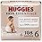 Huggies Size 6 Diapers, Skin Essentials Baby Diapers, Size 6 (35+ lbs), 108 Count (2 Packs of 54), Packaging May Vary