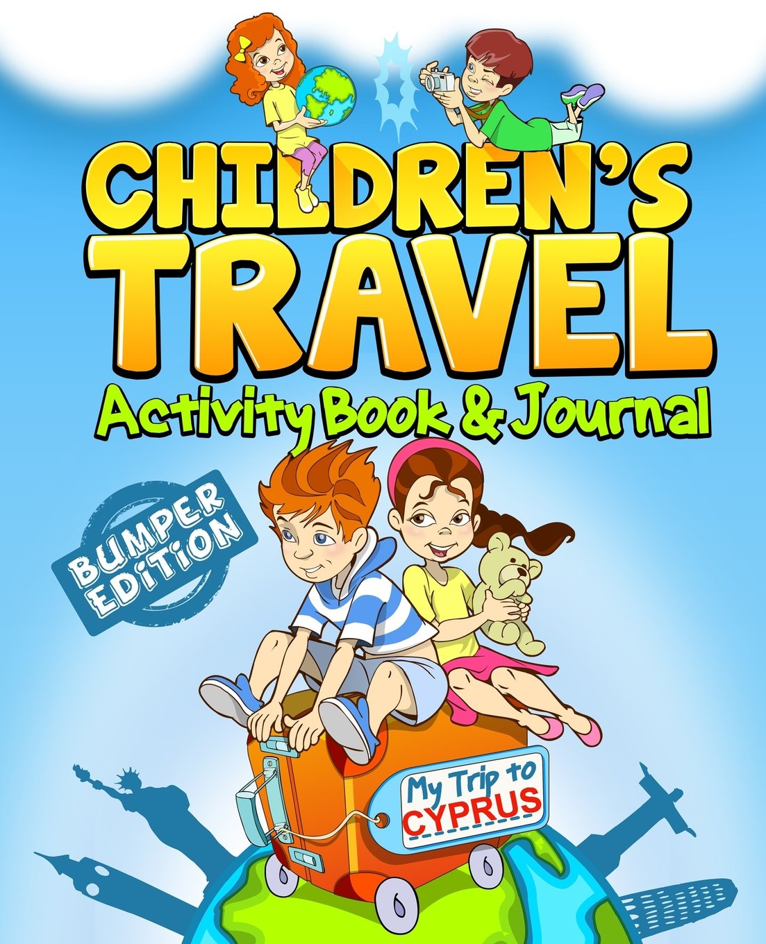 Children's Travel Activity Book & Journal: My Trip to Cyprus