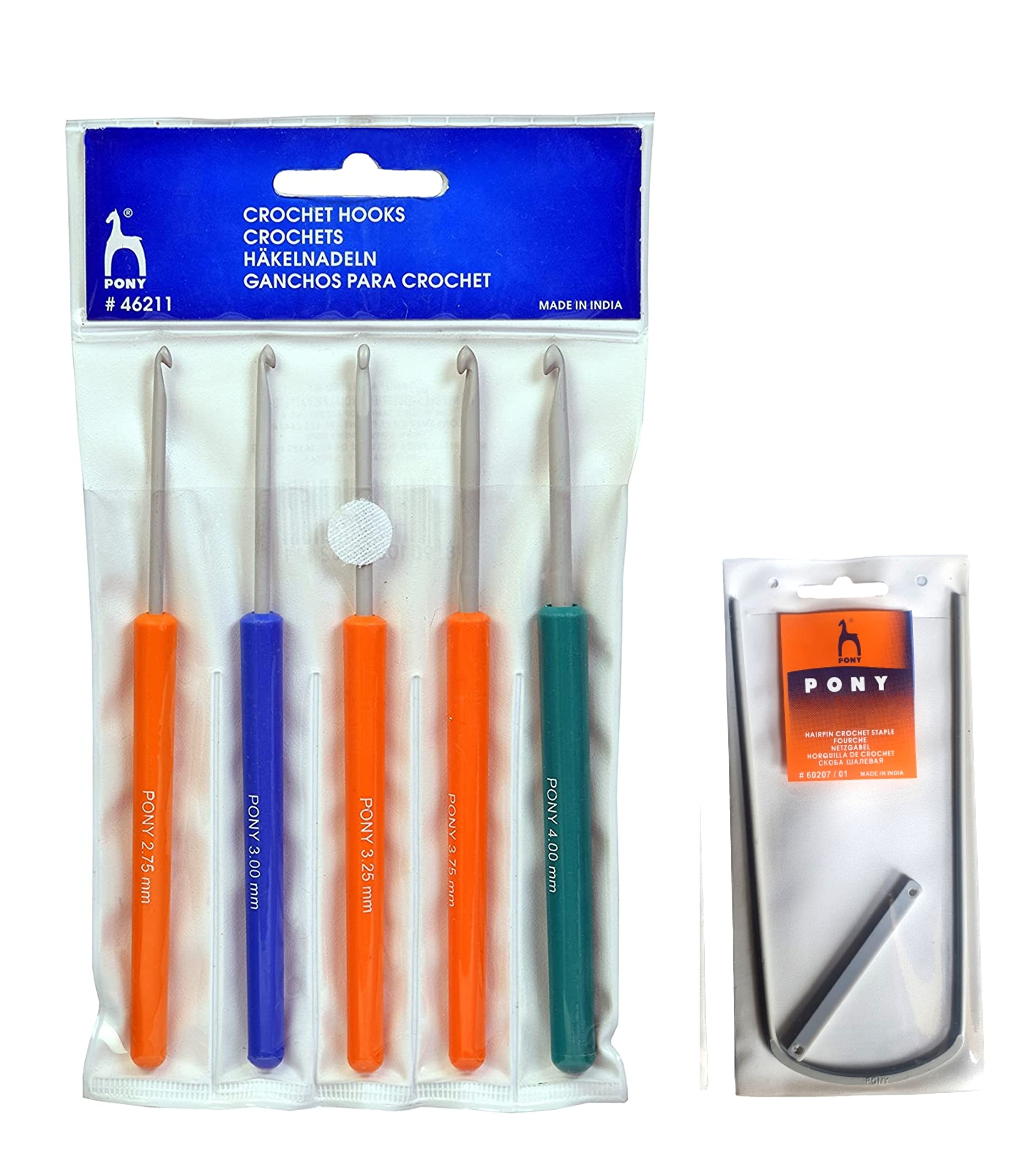 Artonezt Pony Assortet Crochet Hook (Kiroshiya) Knitting Needles Sewing Needles Soft Handles Knit Weave Craft Yarn Knitting Tools + 1 U Pin (Random Size) (B09VY3PNHW) Amazon Price History, Amazon Price Tracker