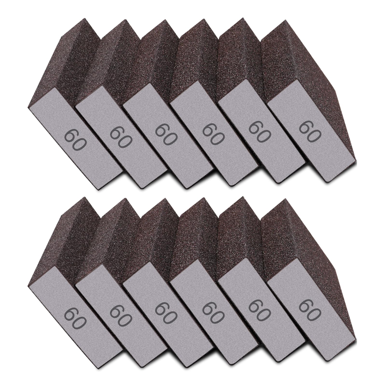Fine Sanding Sponges - 12 Pcs, Reusable -8