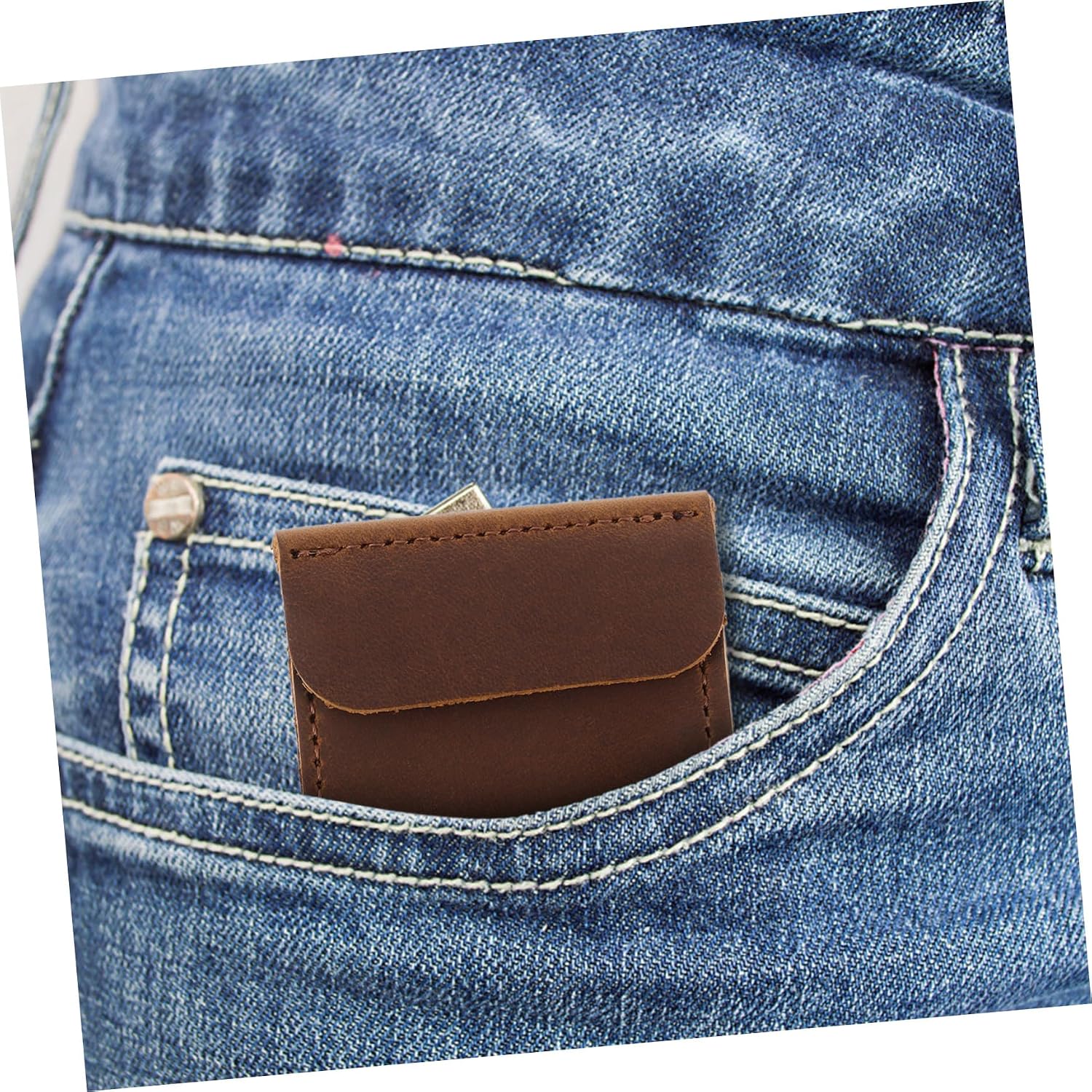 CALLARON Antique Ring Bag Travel Jewelry Pouch for Couples and Women image 4