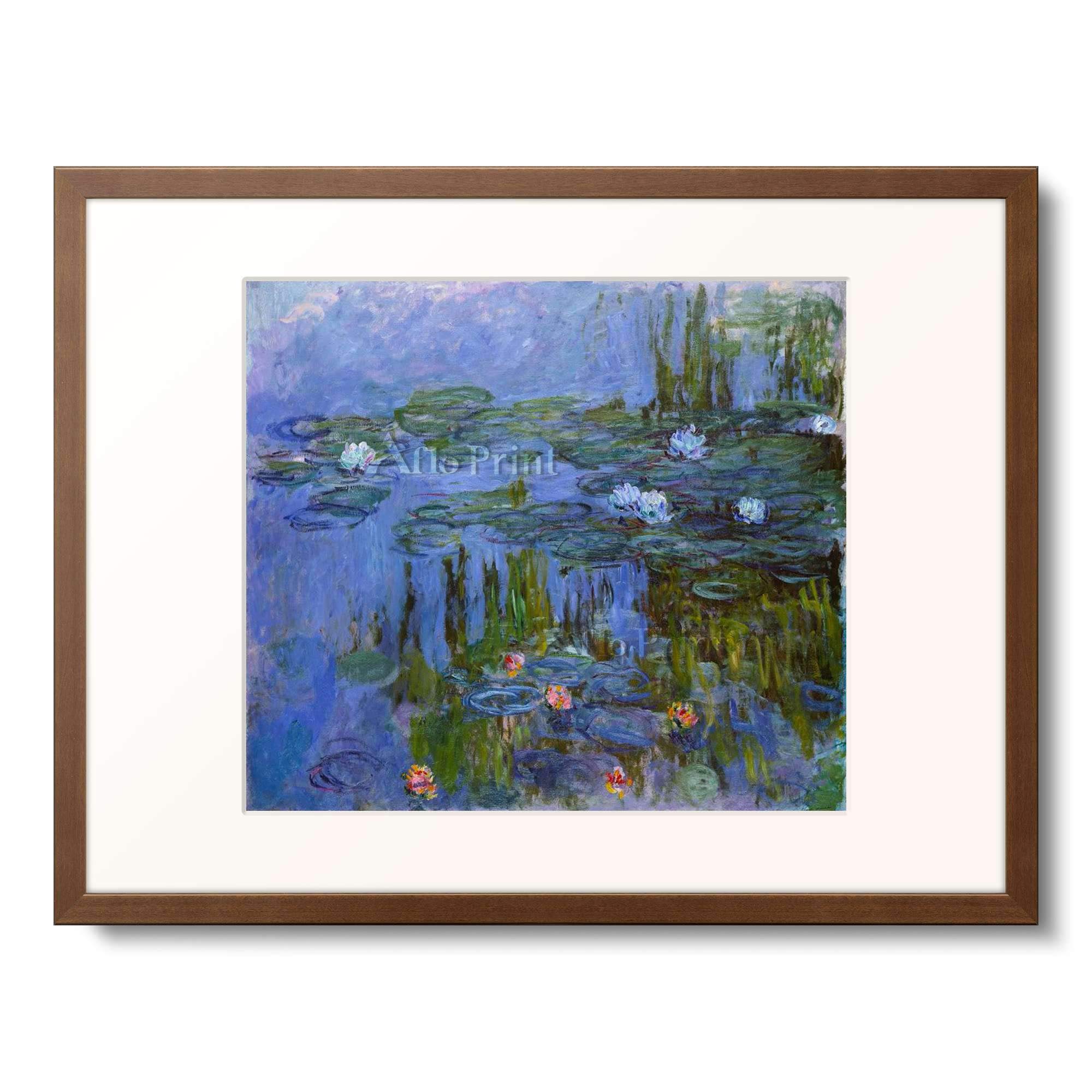 Amazon｜クロード・モネ Claude Monet 「睡蓮,Water Lilies,Les