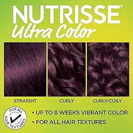Garnier Hair Color Nutrisse Ultra Color Nourishing Creme, L1 Deep Intense Lilac (Sweet Fig) Purple Permanent Hair Dye, 1 Count (Packaging May Vary)