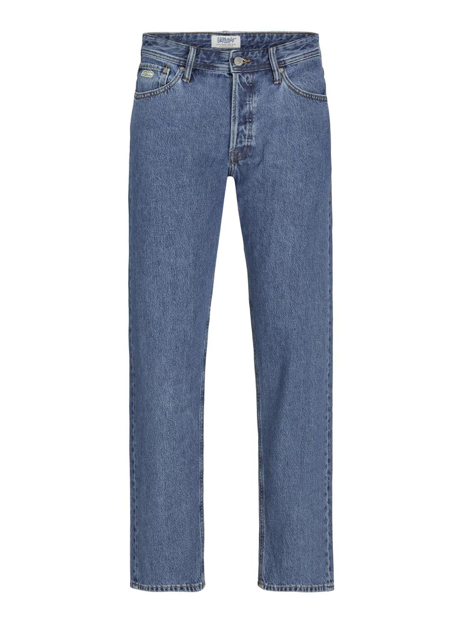 JACK & JONES Men's Jeans, Blue Denim, 34 W/32 L