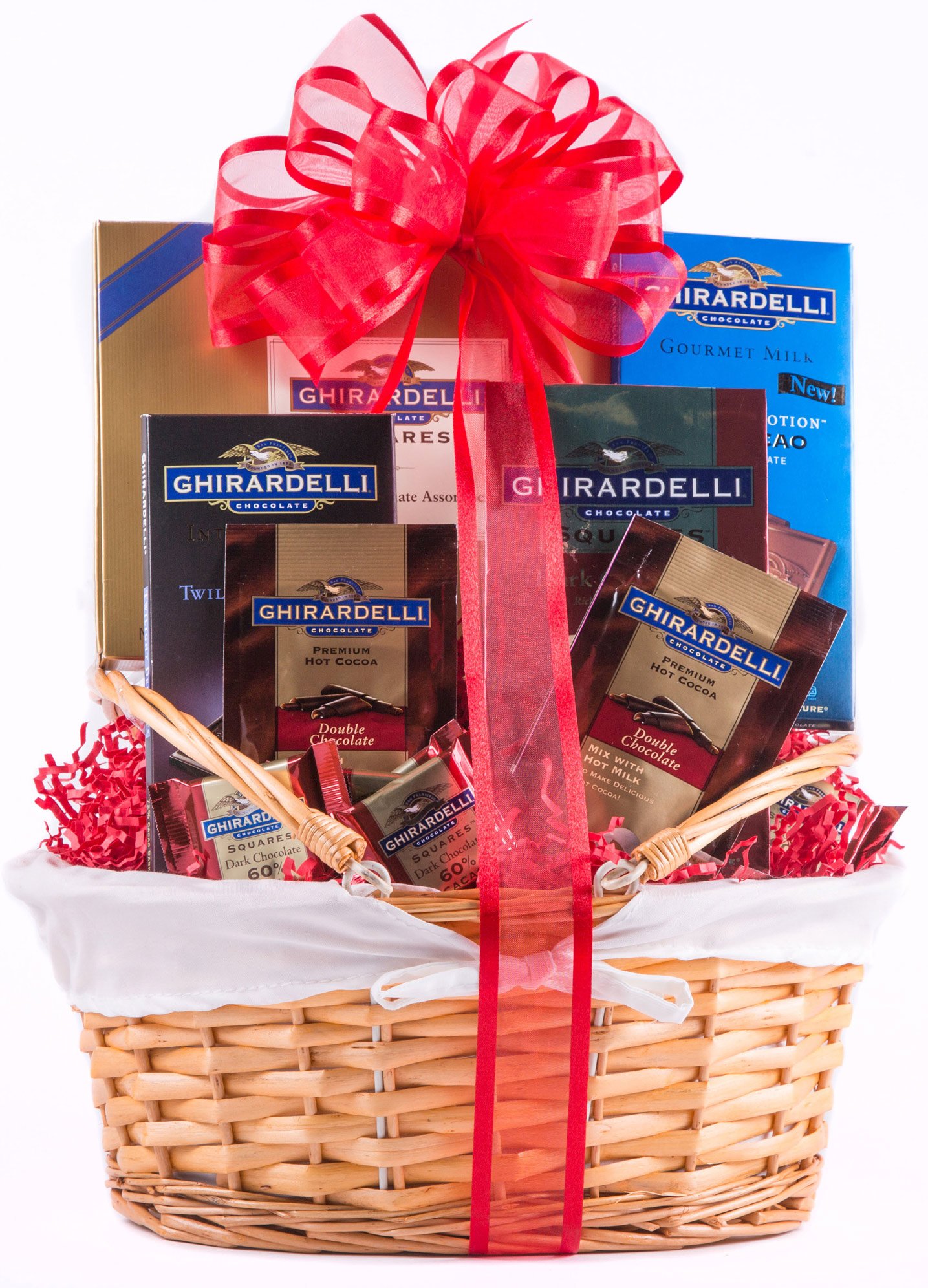 Grand Ghirardelli Chocolate Gift Basket