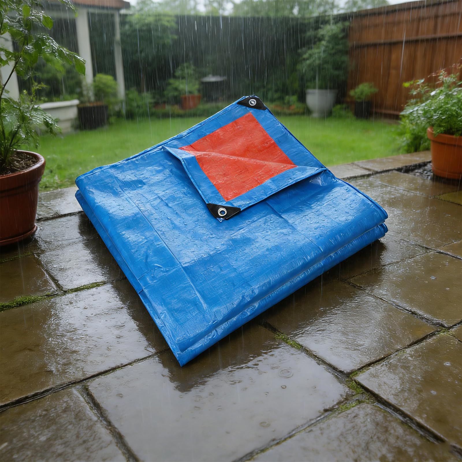 Lona impermeable para cenadores y jardines que protege tus muebles del sol