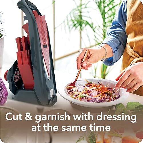 Miniatura 3 de Börner Vital Mandoline Vegetable Slicer Professional Set (11 pcs.)  Fruit and Vegetable Cutter  V-slicer + Slice Insert + Safety Guard +Accessories