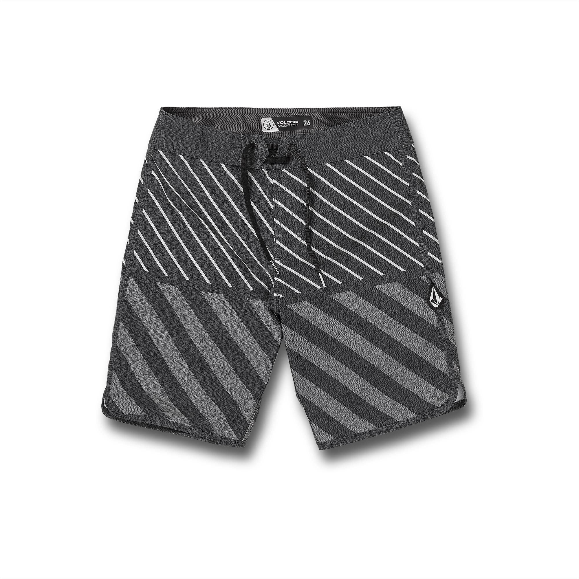 Volcom Boy's Mod Quarta Scallop Black 28