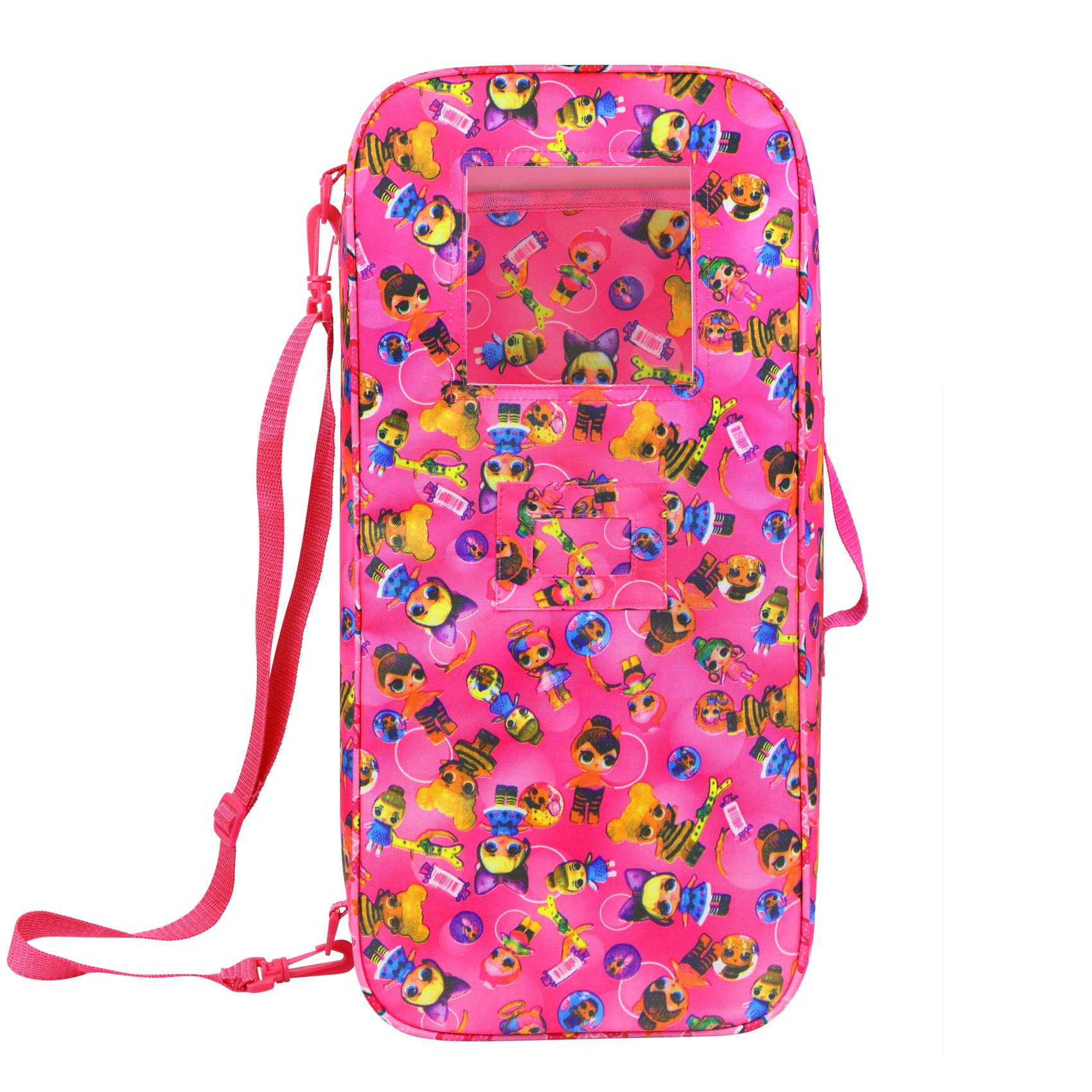 Ecore Fun American 18 inch Girl Doll Carry Bag Storage Bag Travel Case Doll Accessories Toy Carrier Case Organizer- with Multi-Pocket
