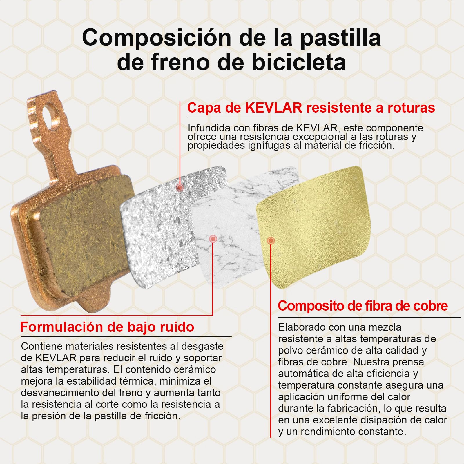 Plaquettes de frein pour Avid Elixir 1 3 5 7 9 ER CR mag, Plaquettes de frein VTT pour Sram Level T, TL, Rival, XX, X0, XXWC, DB1, DB3, DB5. (organiques résine/semi-métallique/métallique)