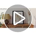 decorUhome 5x7 Picture Frame Set of 10, Display Photos 4x6 with Mat or 5x7 Unmatted for Picture Frames Collage Wall Decor, Gold