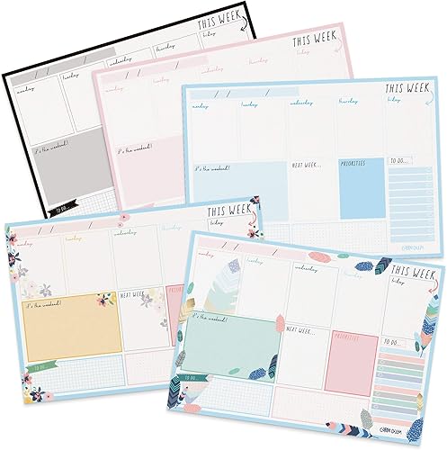 Miniatura 7 de Pukka Pad, Carpe Diem, planificador semanal, plumas