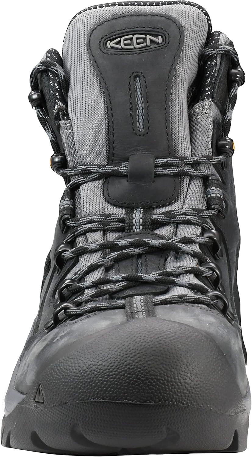 KEEN Utility Men's Pittsburgh 6" Leather Waterproof Steel Toe Work Boots