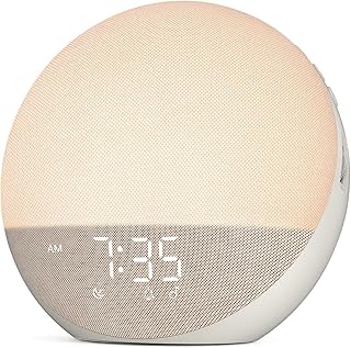 Tageslichtwecker Lichtwecker Sonnenaufgang Bluetooth: Natürliches Wake Up Light - 25 White Noise mit Timer - RGB Nachtlicht für Erwachsene Kinder Schlafzimmer