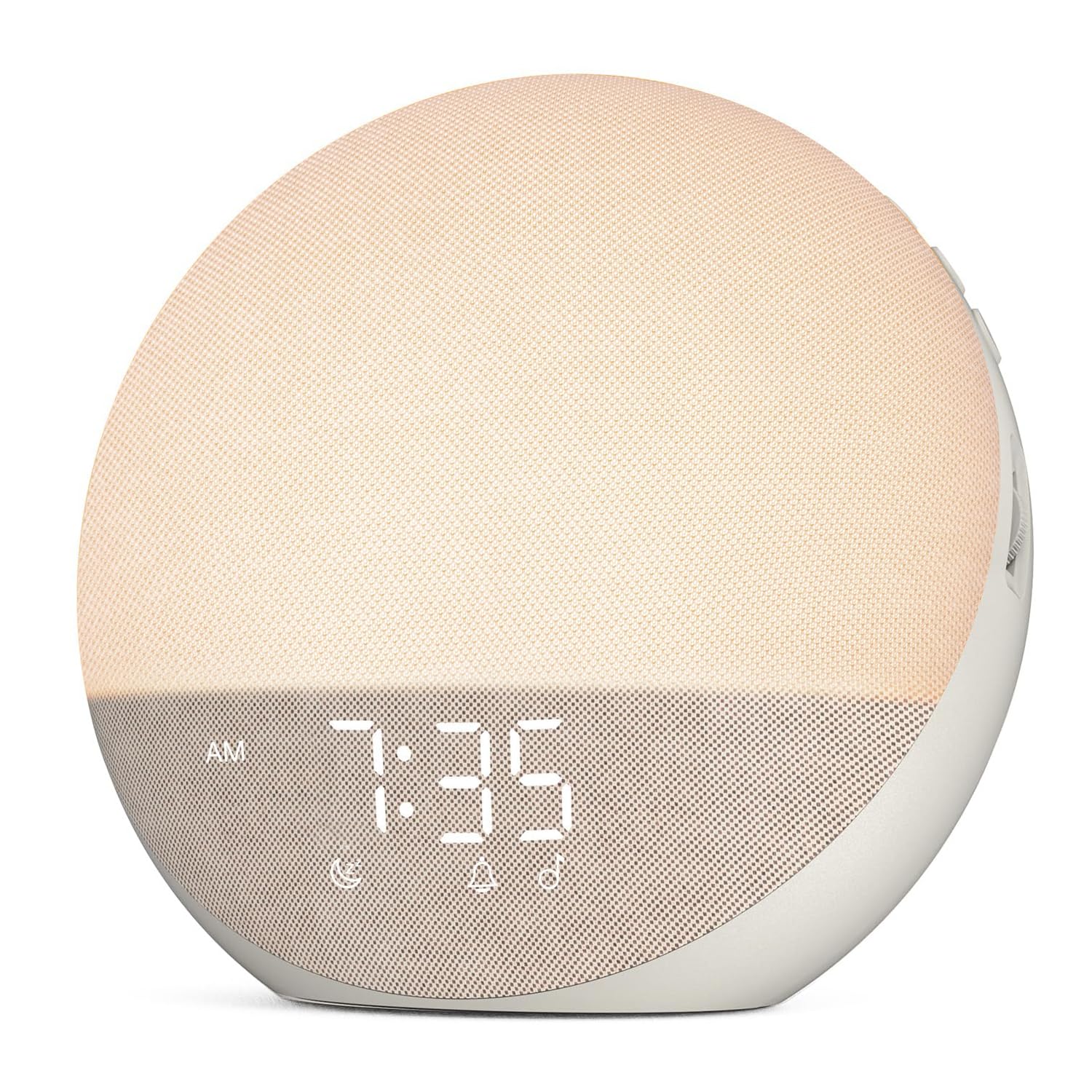 Tageslichtwecker Sonnenaufgang Bluetooth Wake Up Light 25 White Noise Timer RGB Nachtlicht Erwachsene Kinder Schlafzimmer