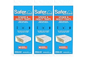 Safer Brand 12 Safer Home Centipede and Crawling Insect Traps