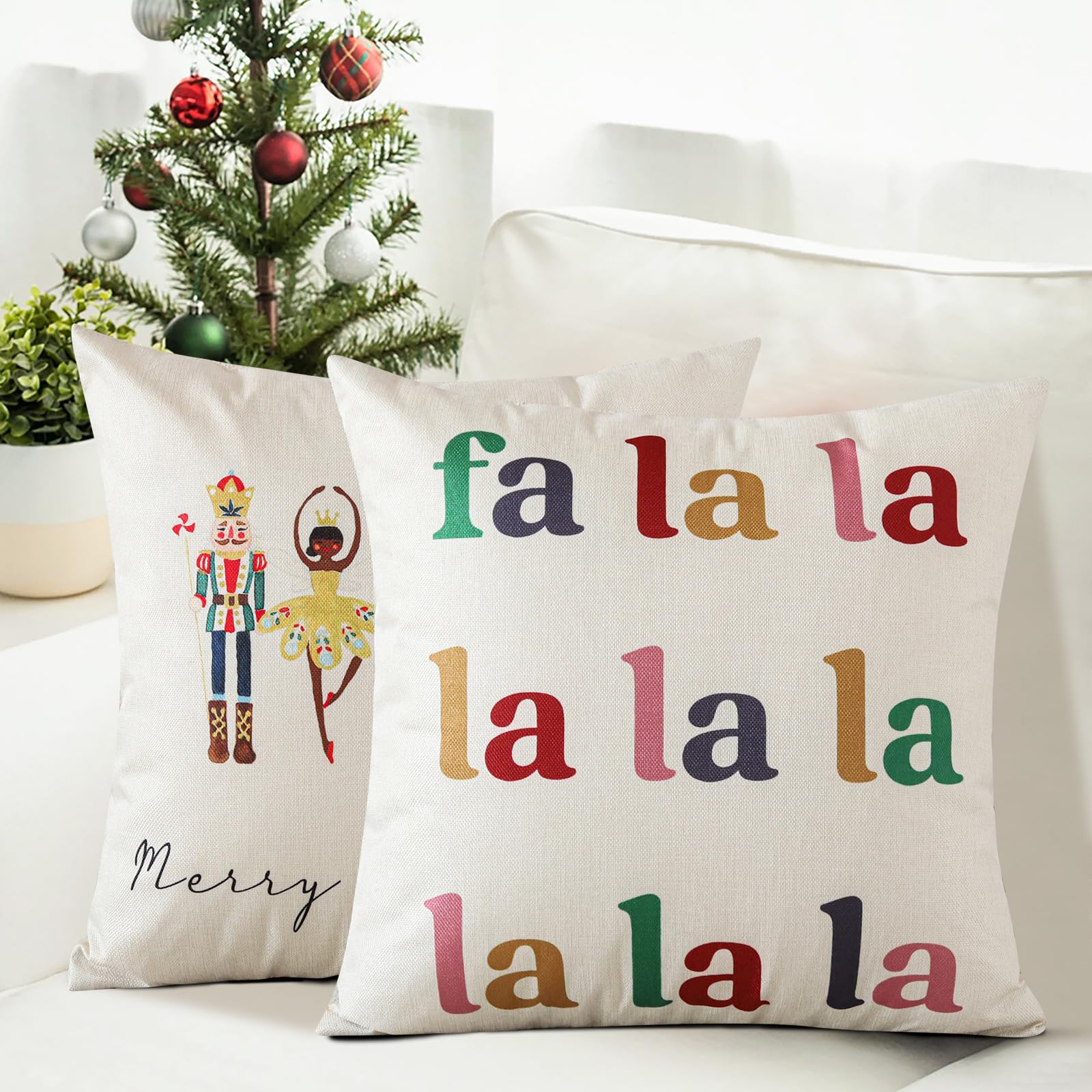 Ohok Juego De 4 Fundas De Cojín Decorativas De 45 X 45 Cm, Poliéster Y Lino, Fundas De Cojín Decorativas Para Dormitorio, Salón, Sofá, Coche (rayas G