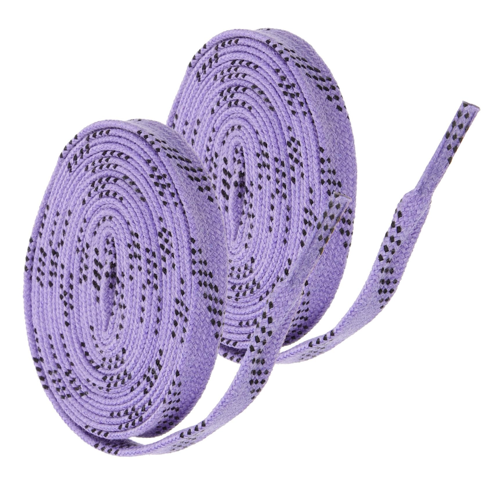 ibasenice Cordones de Cera Cordones de Patines de Hockey encerados Cordones Planos cordón Patinar Reemplazo de Zapatos Corbata de Zapatos Casuales poliéster Púrpura