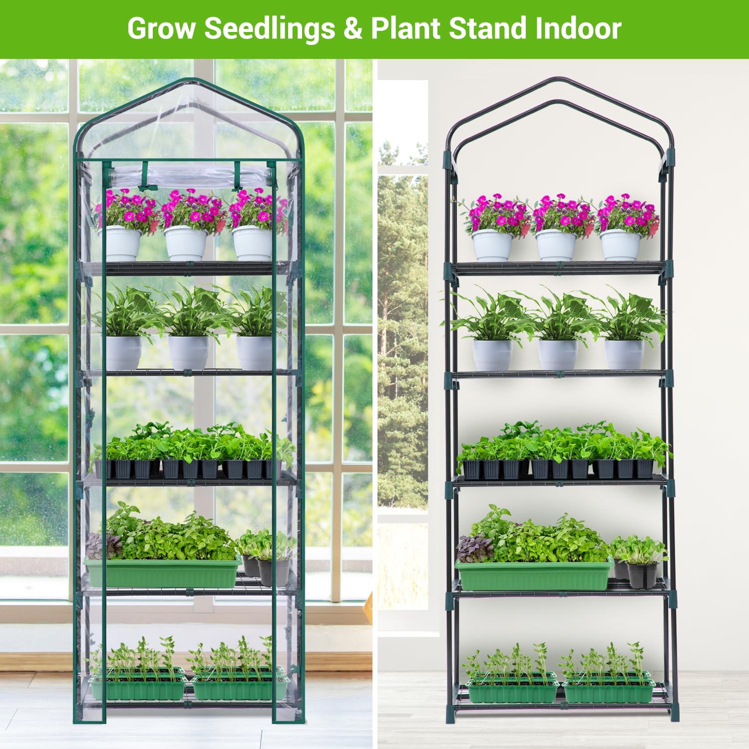 Amazon.com : Mini Greenhouse for Outdoors Indoor: Ohuhu Small