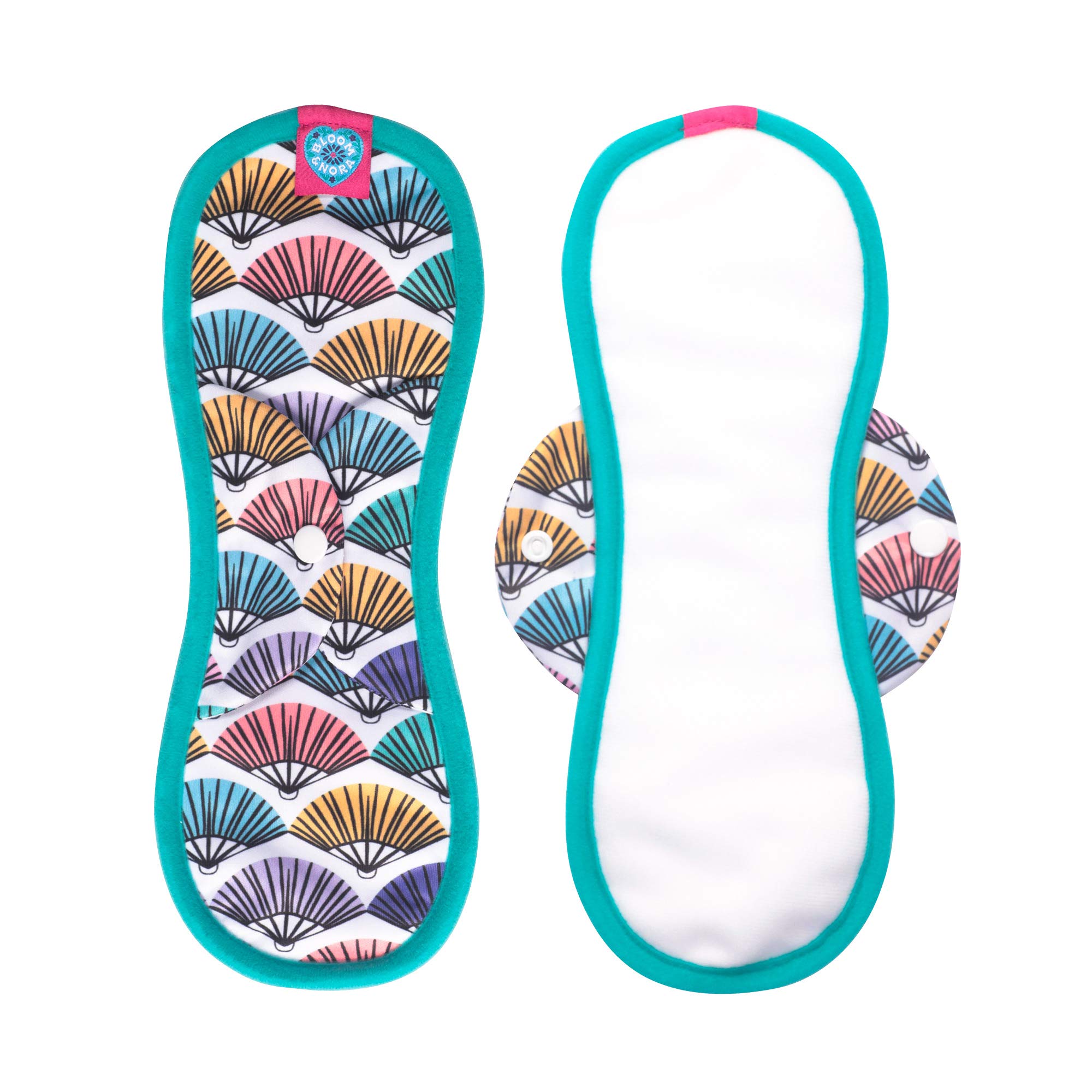 Bloom & Nora Reusable Sanitary Pads, Nora Single Pad, Maxi, Flirt