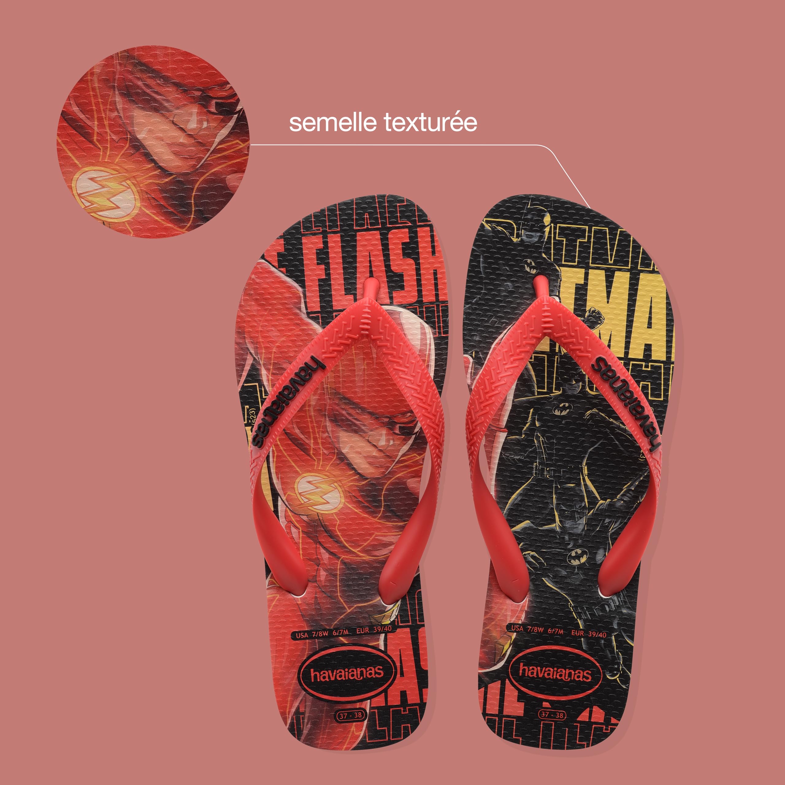 Havaianas Top Herois Dc Mixte Tongs