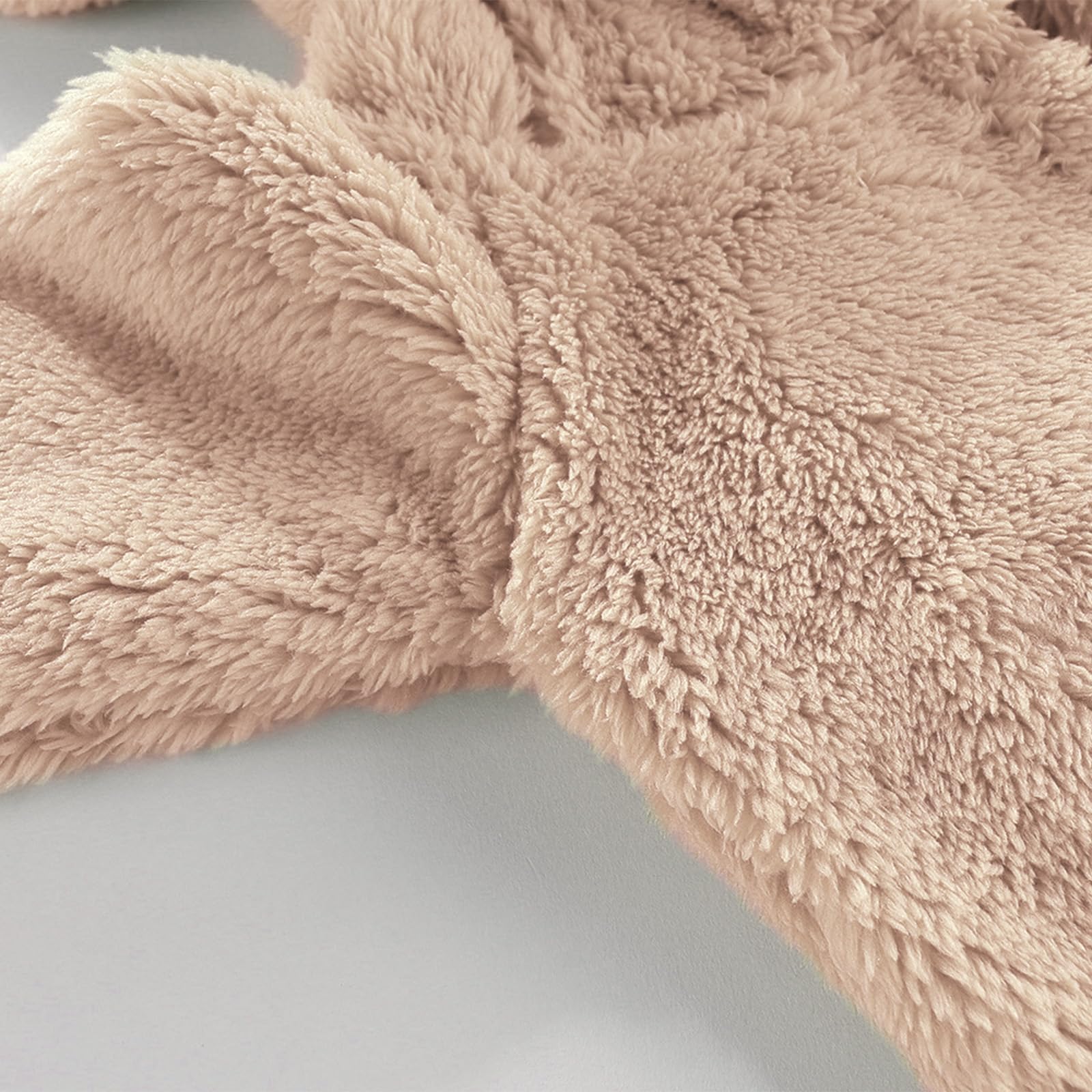 Neugeborenes Baby Bär Schneeanzug Kleinkind Fleece Strampler Baby mit Kapuze Jumpsuit Winter Warm Outwear für Mädchen Jungen 0-12M