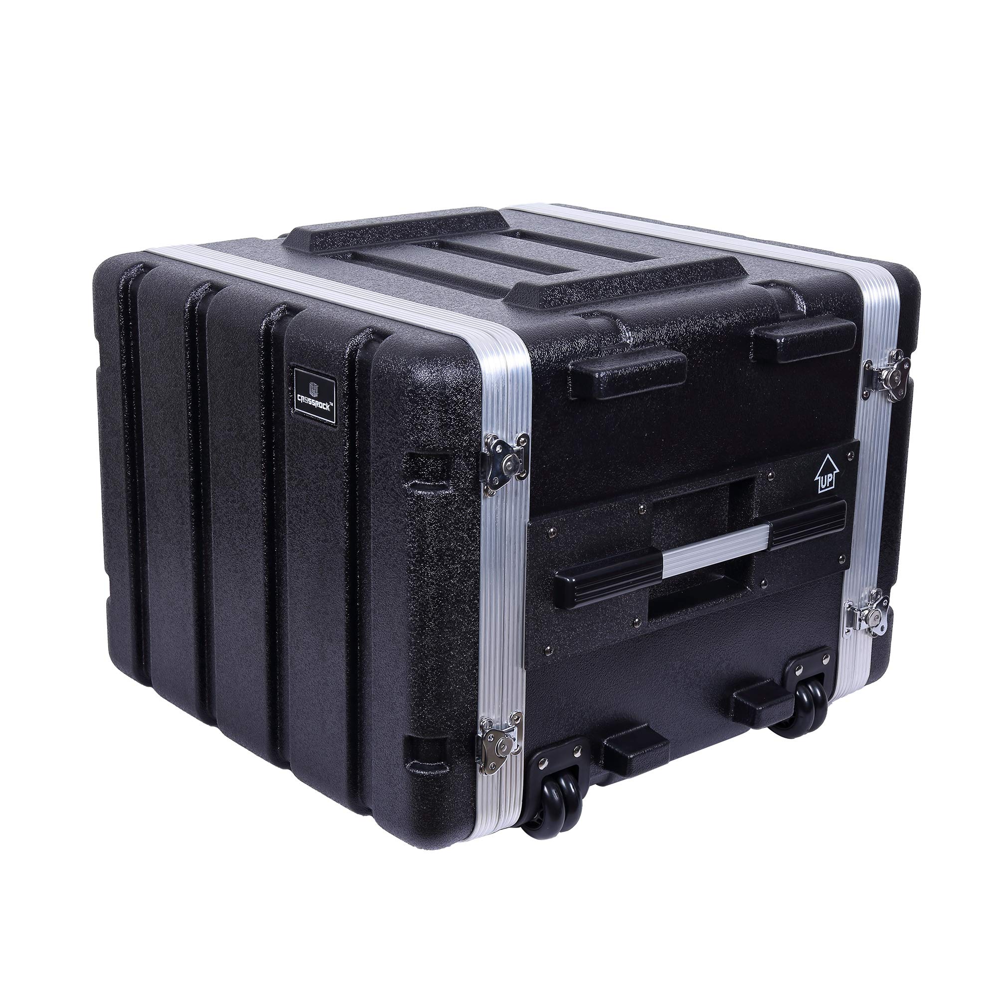 Amazon.com: Crossrock Stackable Rack Case with wheels, Strong